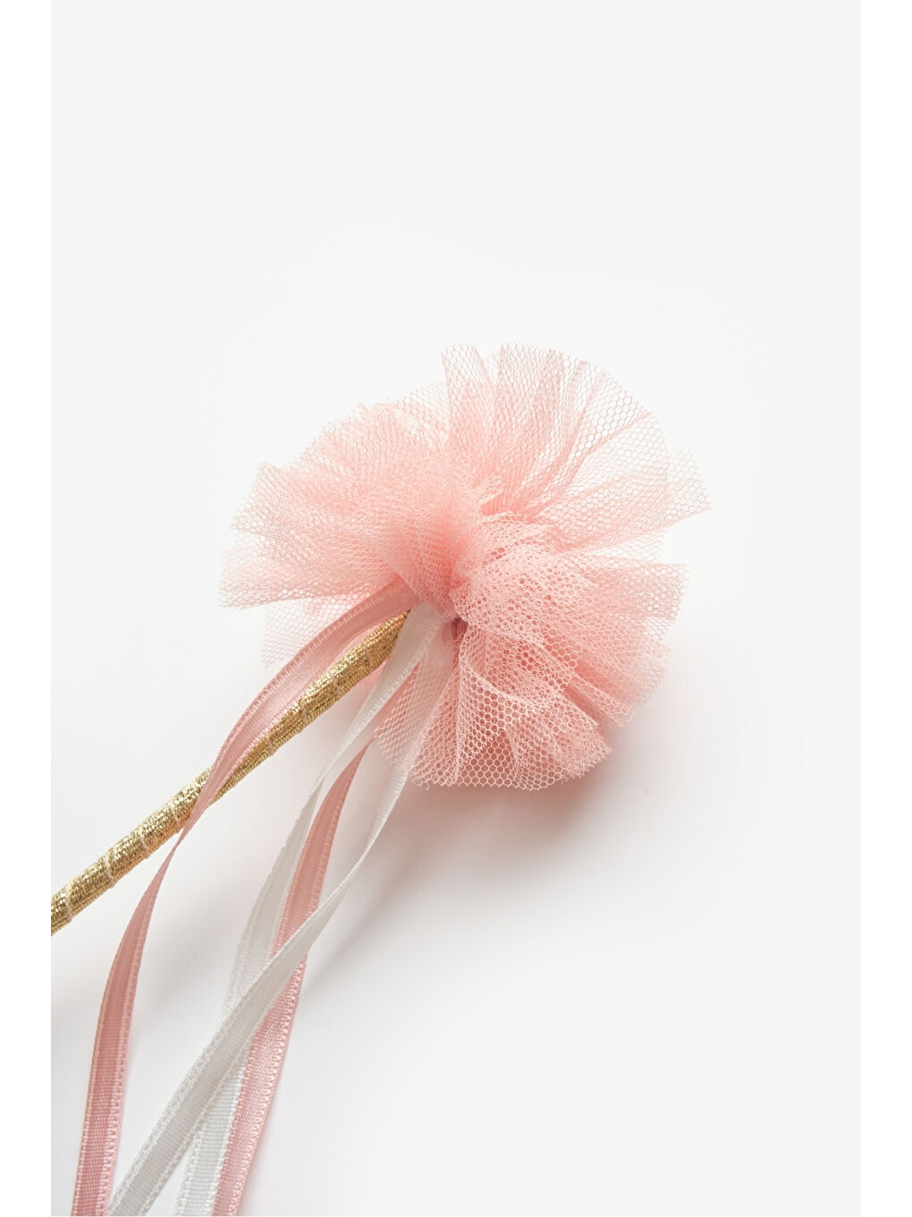 Pembe Pudra Kurdeleli Kız Çocuk Asa-1