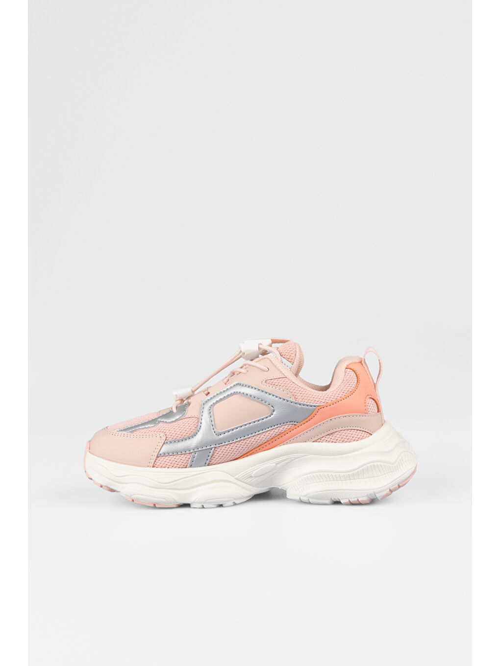 Pembe Coffee Basic Kız Çocuk Pudra Spor Ayakkabı-3