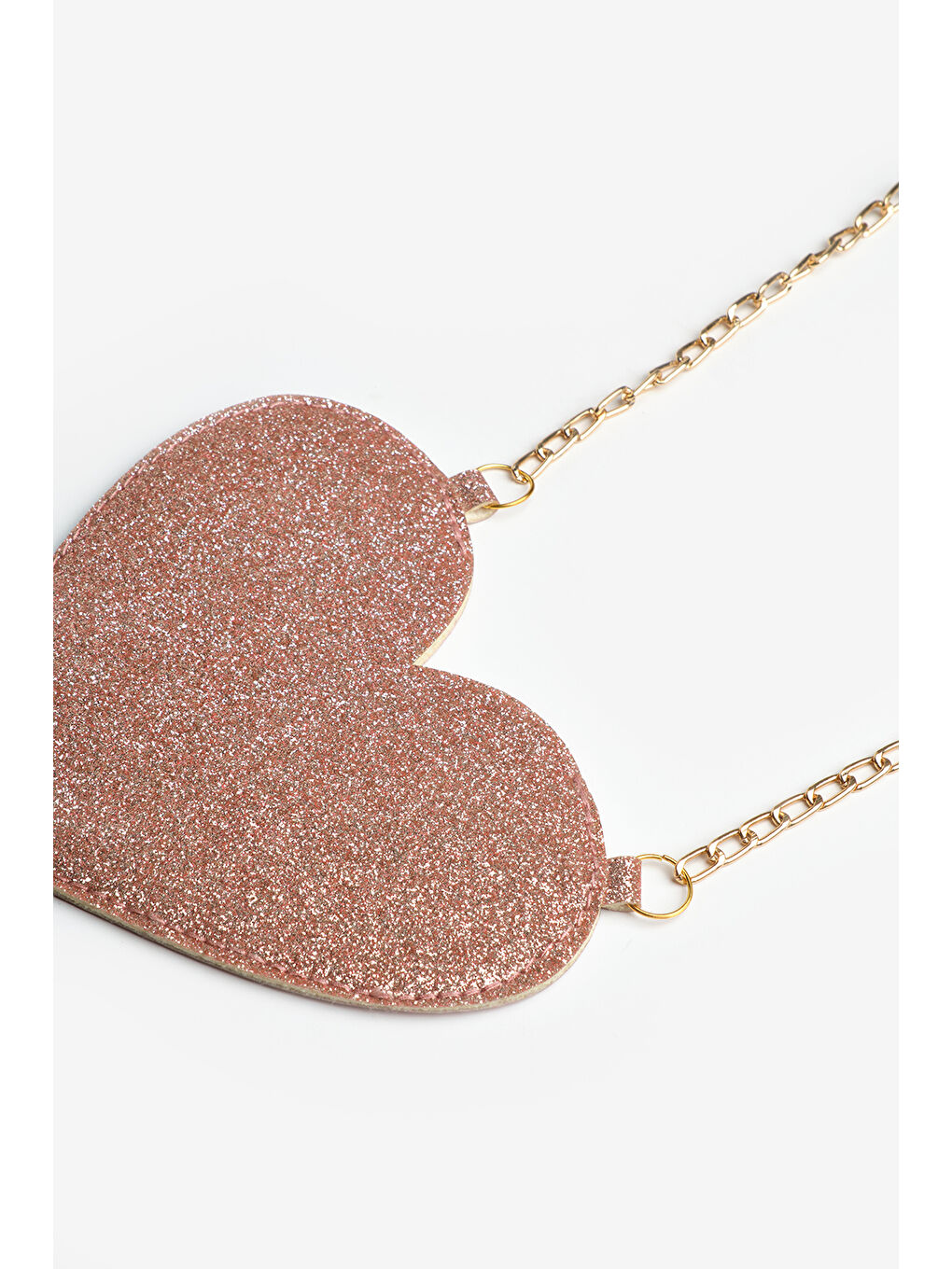 Turuncu Rose Kalp Şekilli Kız Çocuk Çanta-1