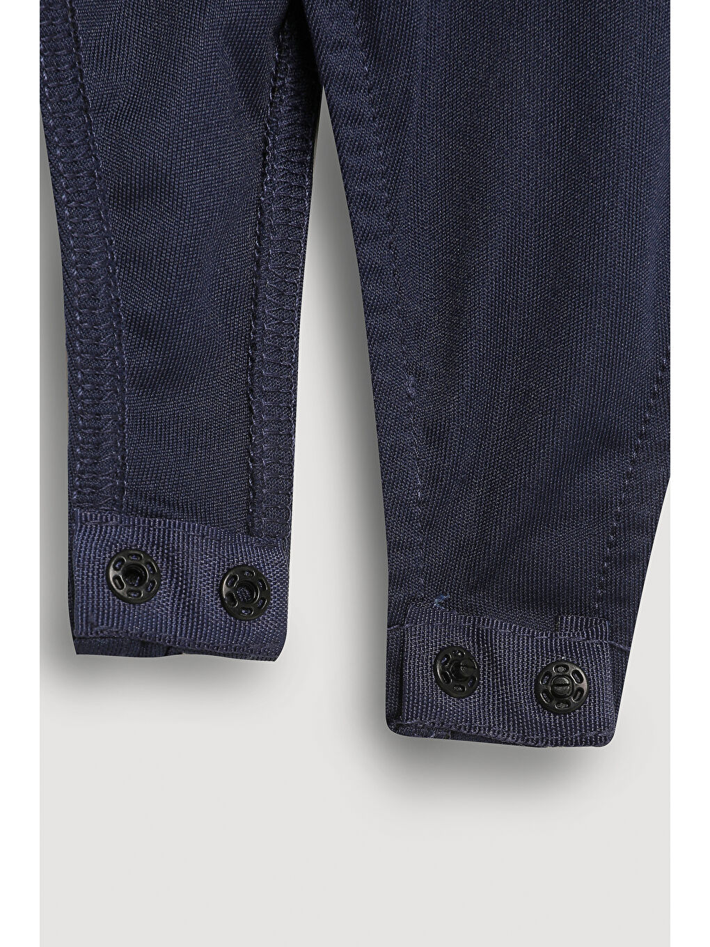 İnce Askılı Çıtçıtlı Body Bodysuit Lacivert-1