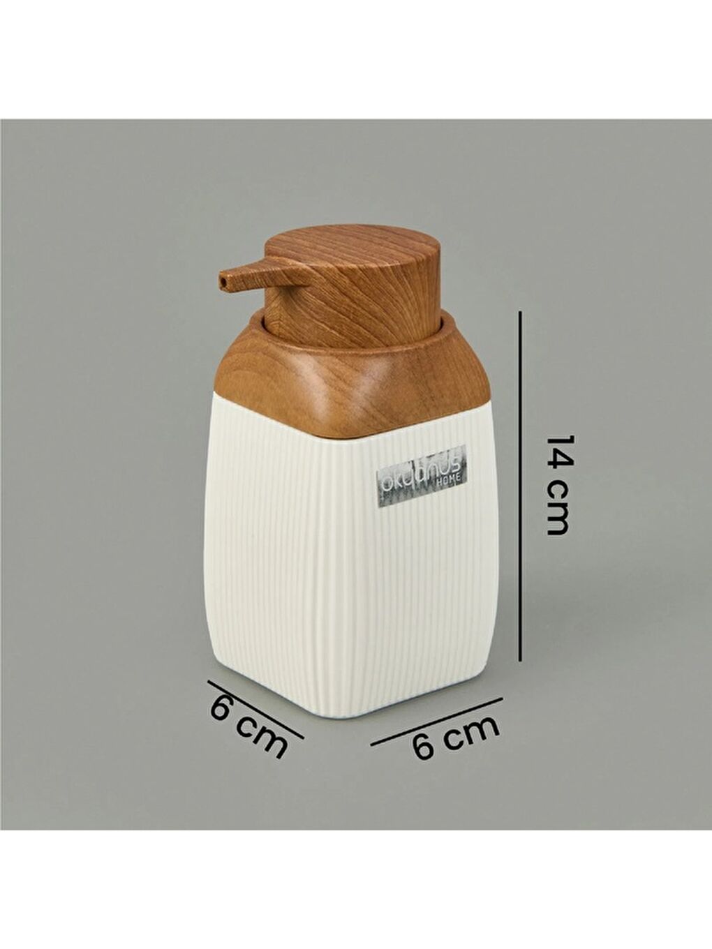 Karışık Diva Sıvı Sabunluk - Beyaz / Kahverengi-4