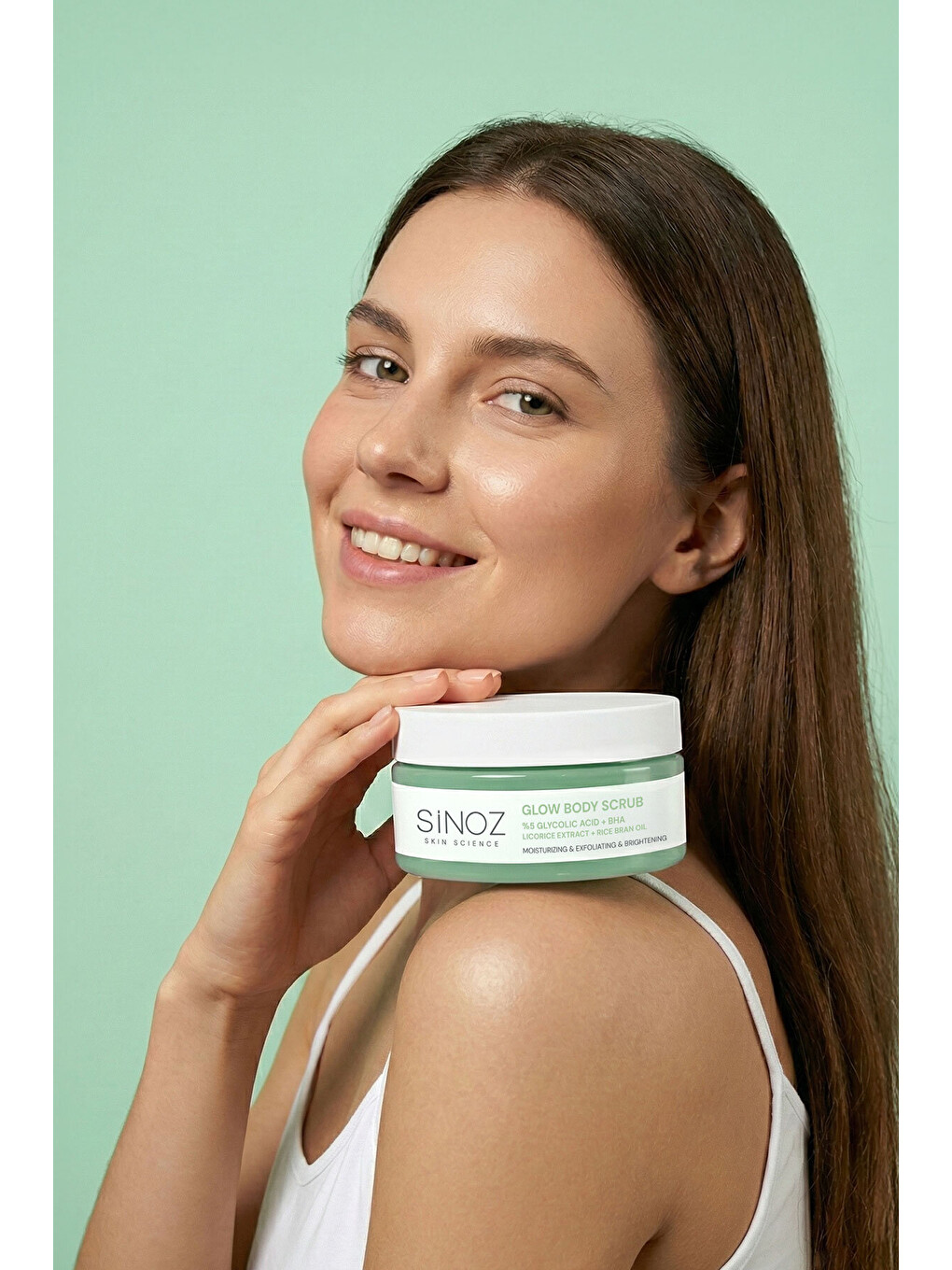 Nemlendirici, Arındırıcı ve Aydınlatıcı Glow Vücut Peelingi %5 Glikolik Asit 200 gr-4