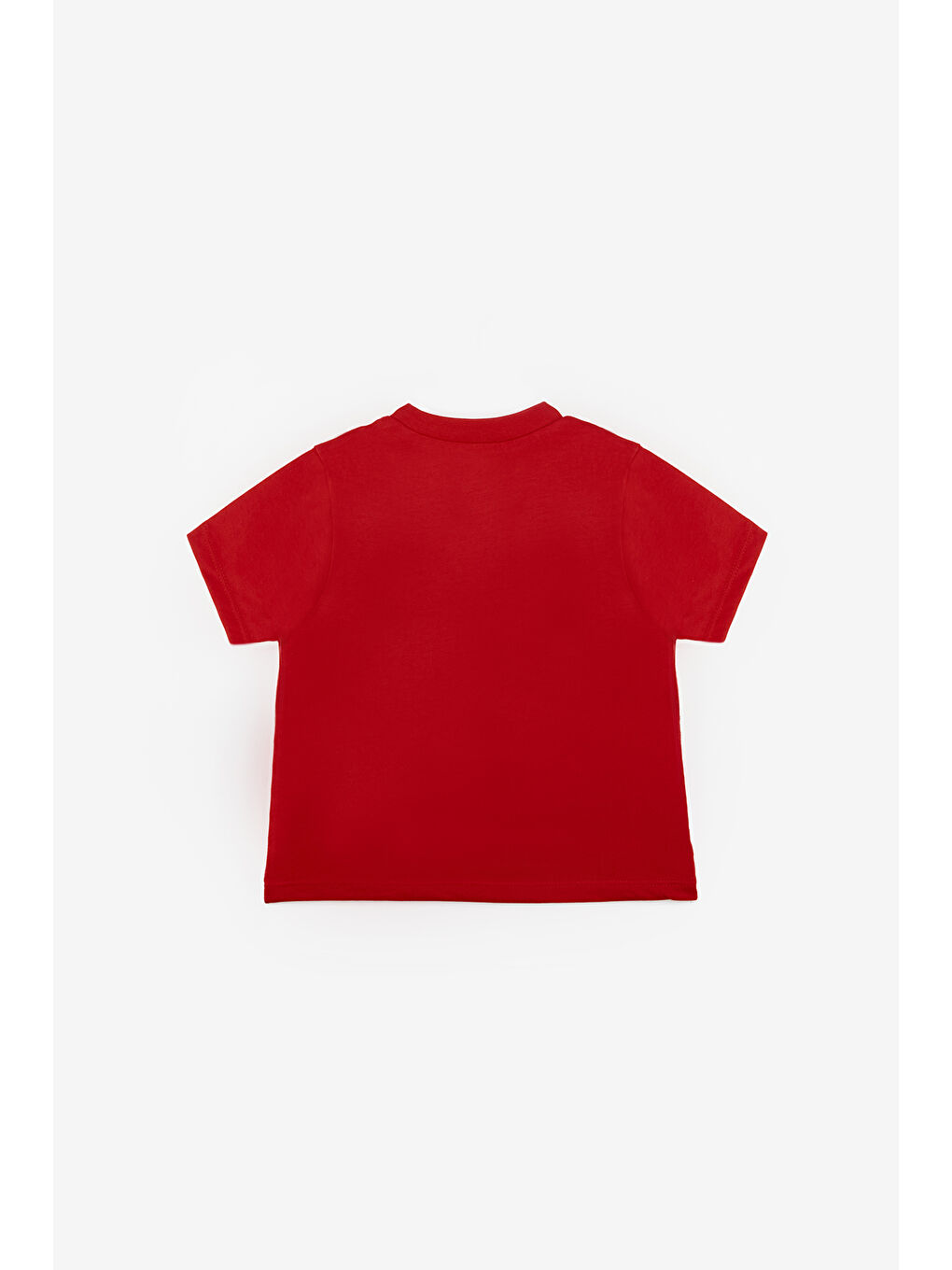 Kırmızı Penye Basic Çocuk Tişört-1