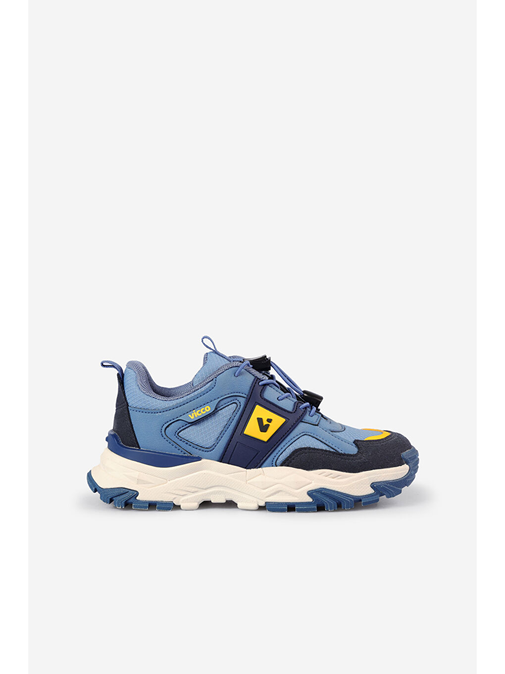 Mavi Kobalt Hafif Erkek Çocuk Jean Spor Ayakkabı-1