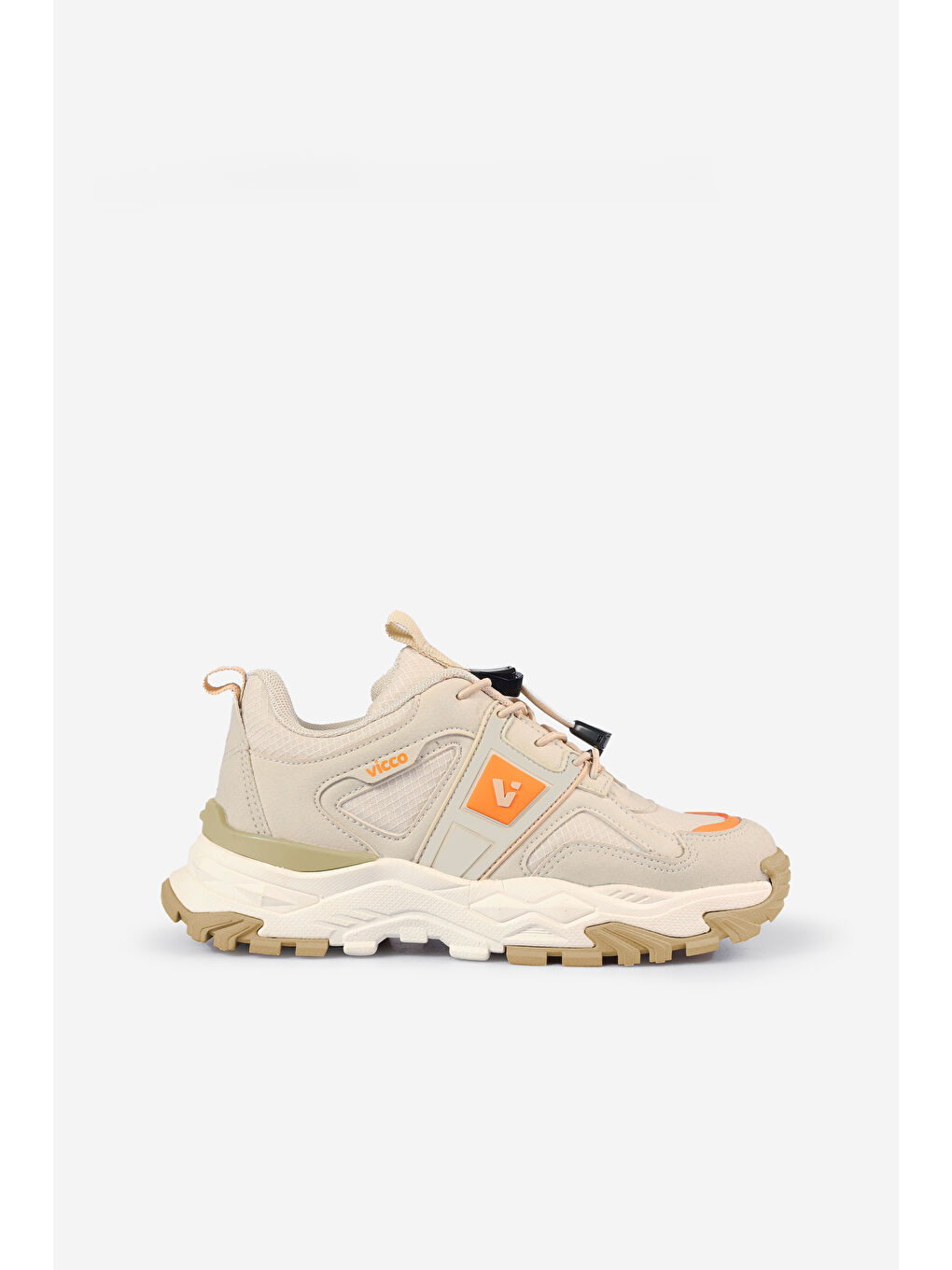 Kobalt Hafif Unisex Okul Öncesi Bej Spor Ayakkabı-2