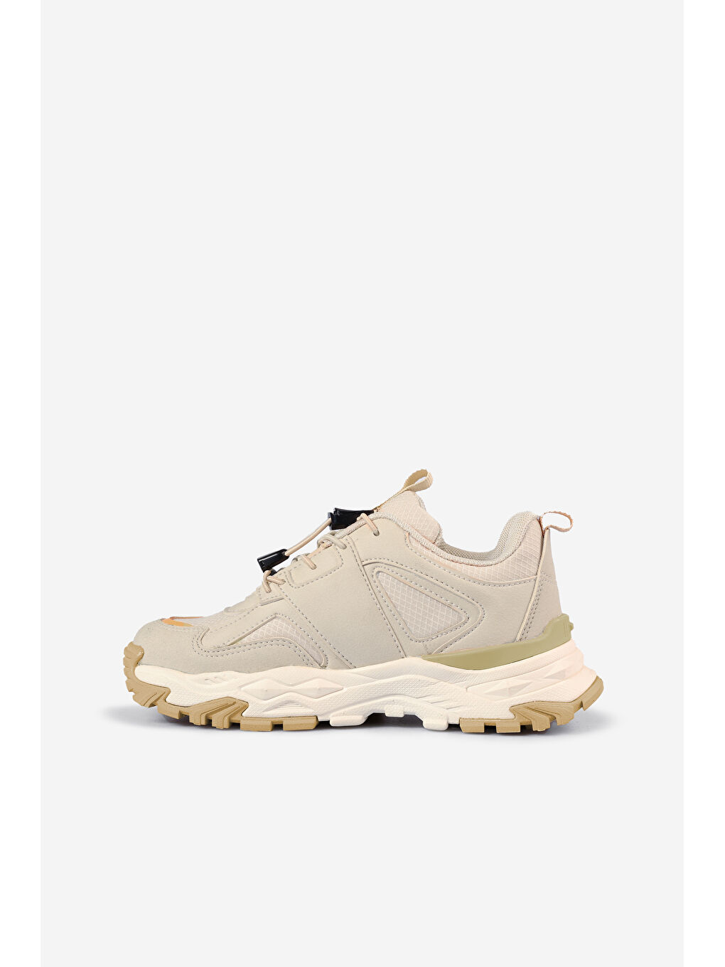 Kobalt Hafif Unisex Okul Öncesi Bej Spor Ayakkabı-3