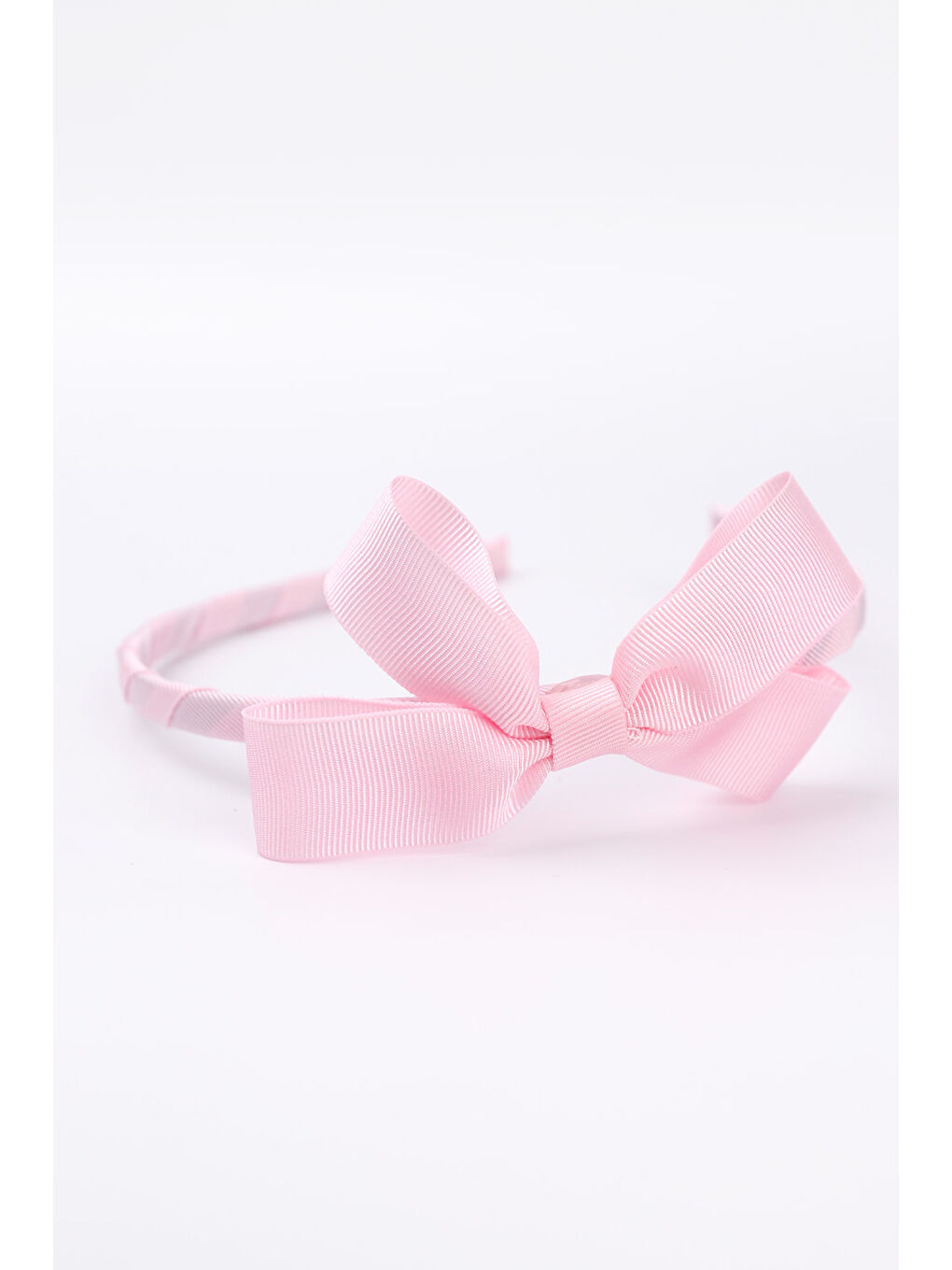 Pembe Fiyonk Detaylı Kız Çocuk Taç-1