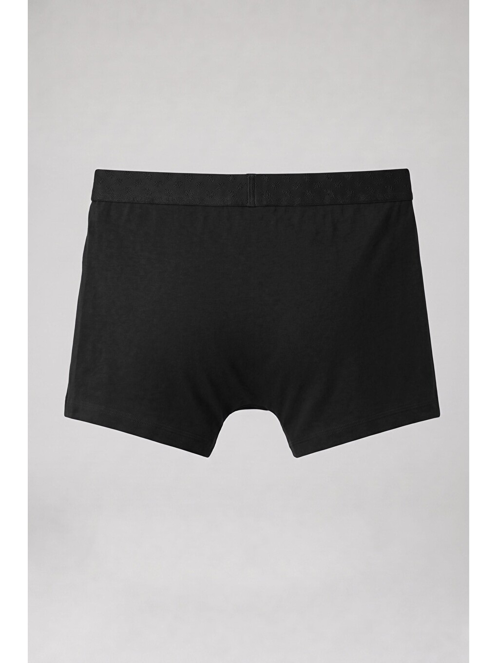 Erkek Pamuklu Modal Lastikli Boxer Siyah-1