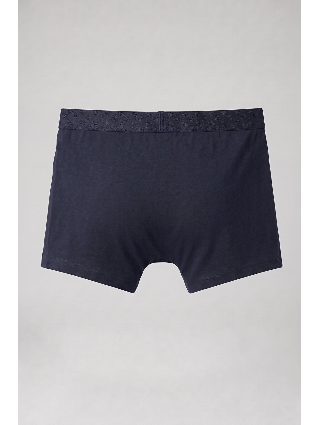 Erkek Pamuklu Modal Lastikli Boxer Lacivert-1