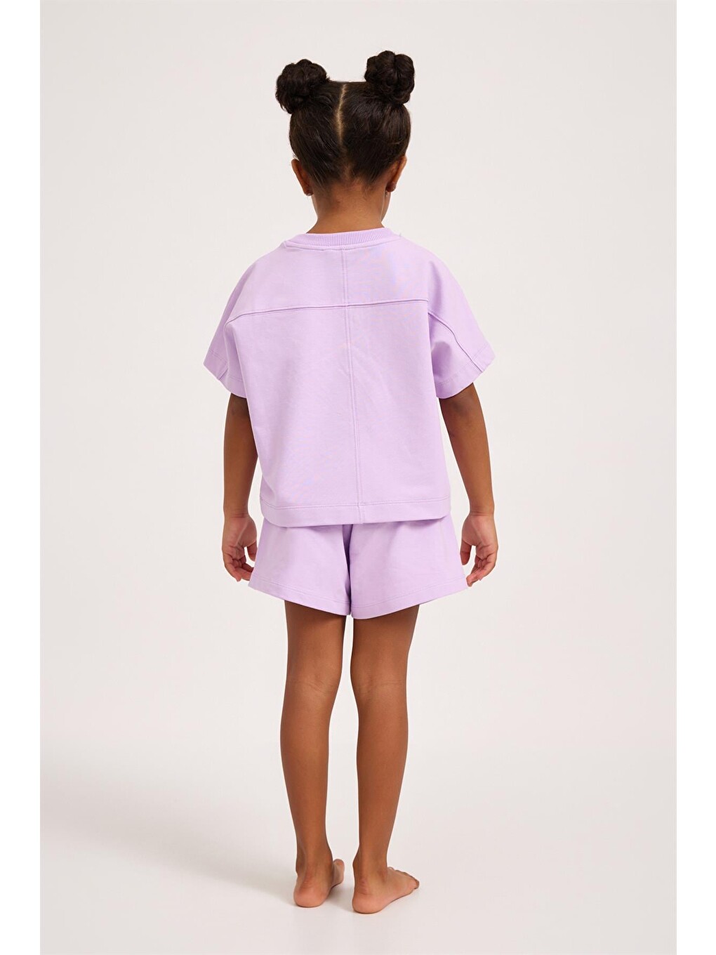 Lavender Kız Çocuk T-shirt Lila-3