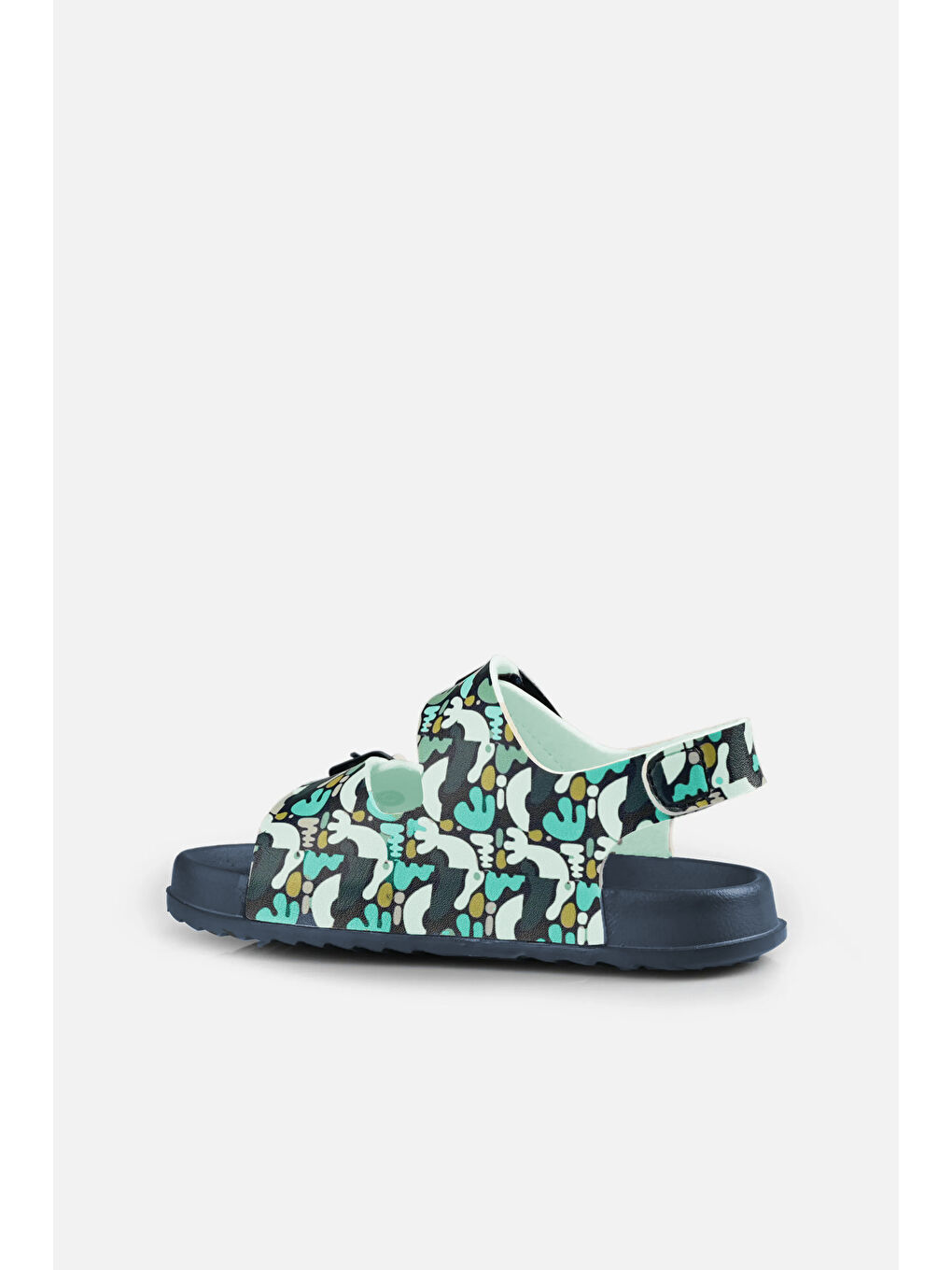 Miyu II Baskılı Erkek Okul Öncesi Lacivert Sandalet-5