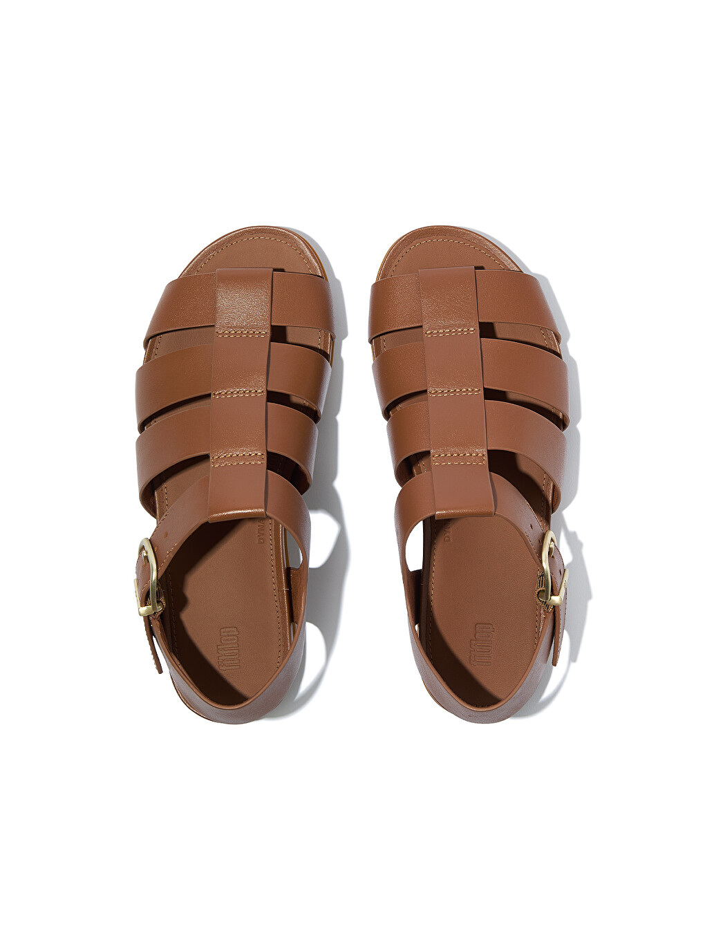 Kahverengi Kadın Sandalet A4b-001/c15 Gracıe Leather Fısherman Sandals-4
