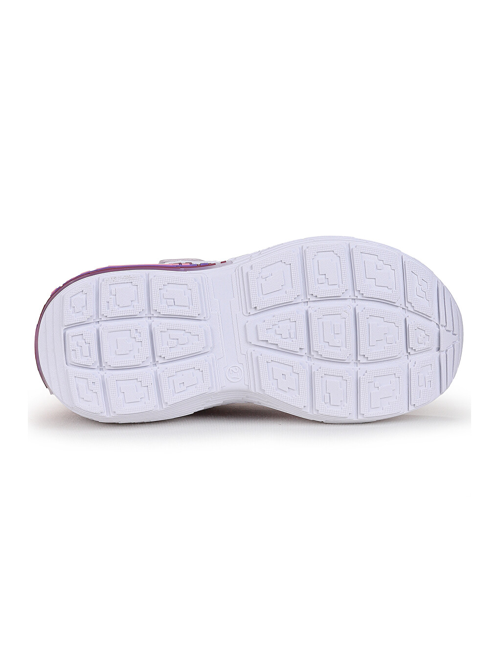 Lila Craft Işıklı Günlük Cırtlı Kız Çocuk Spor Ayakkabı-4