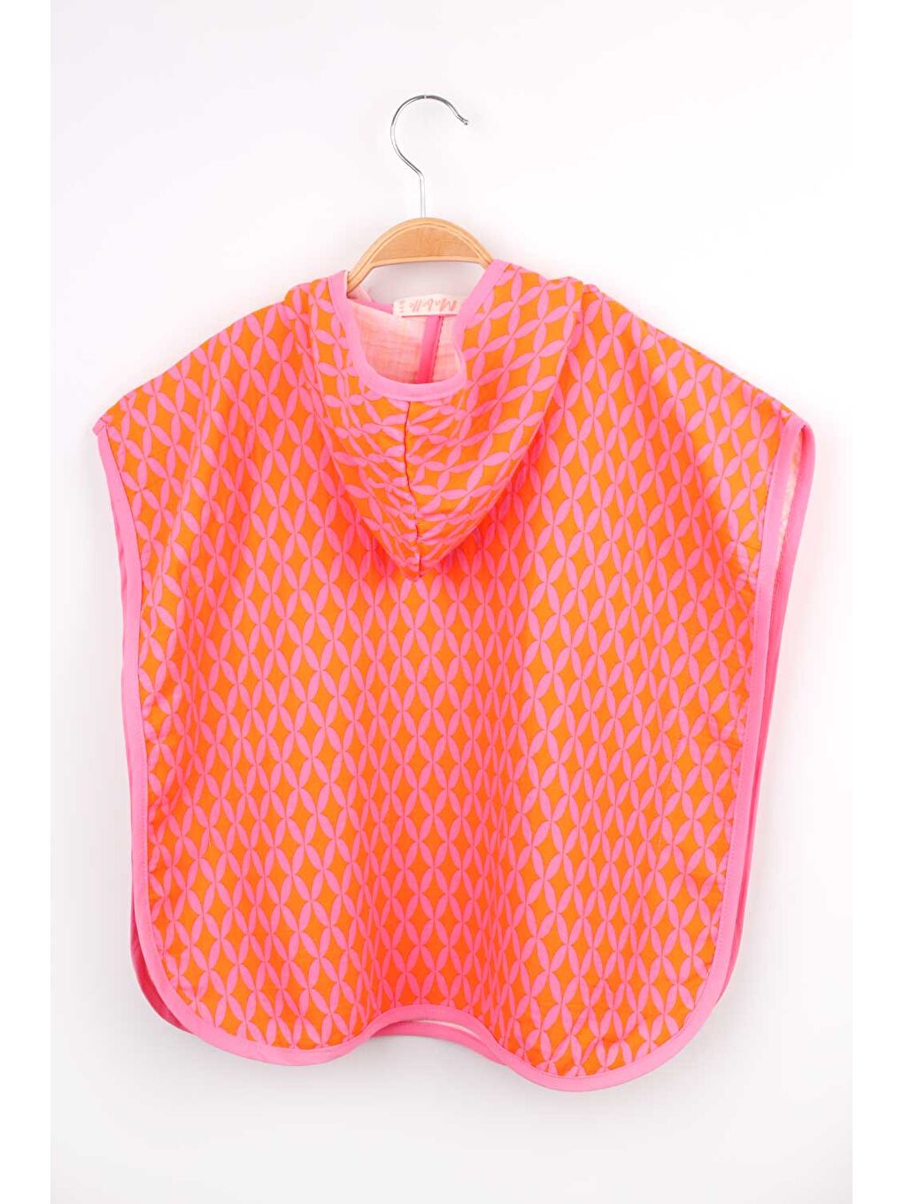 Turuncu Müslin Kız Çocuk Pareo-1