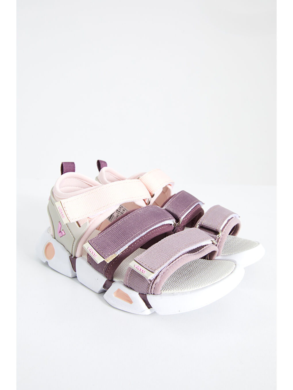 Pembe Gorbi Basic Kız Çocuk Pudra Sandalet-1