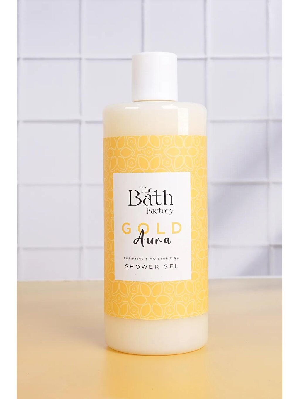 THE BATH FACTORY Şeffaf Gold Aura Duş Jeli 400 ml - 1