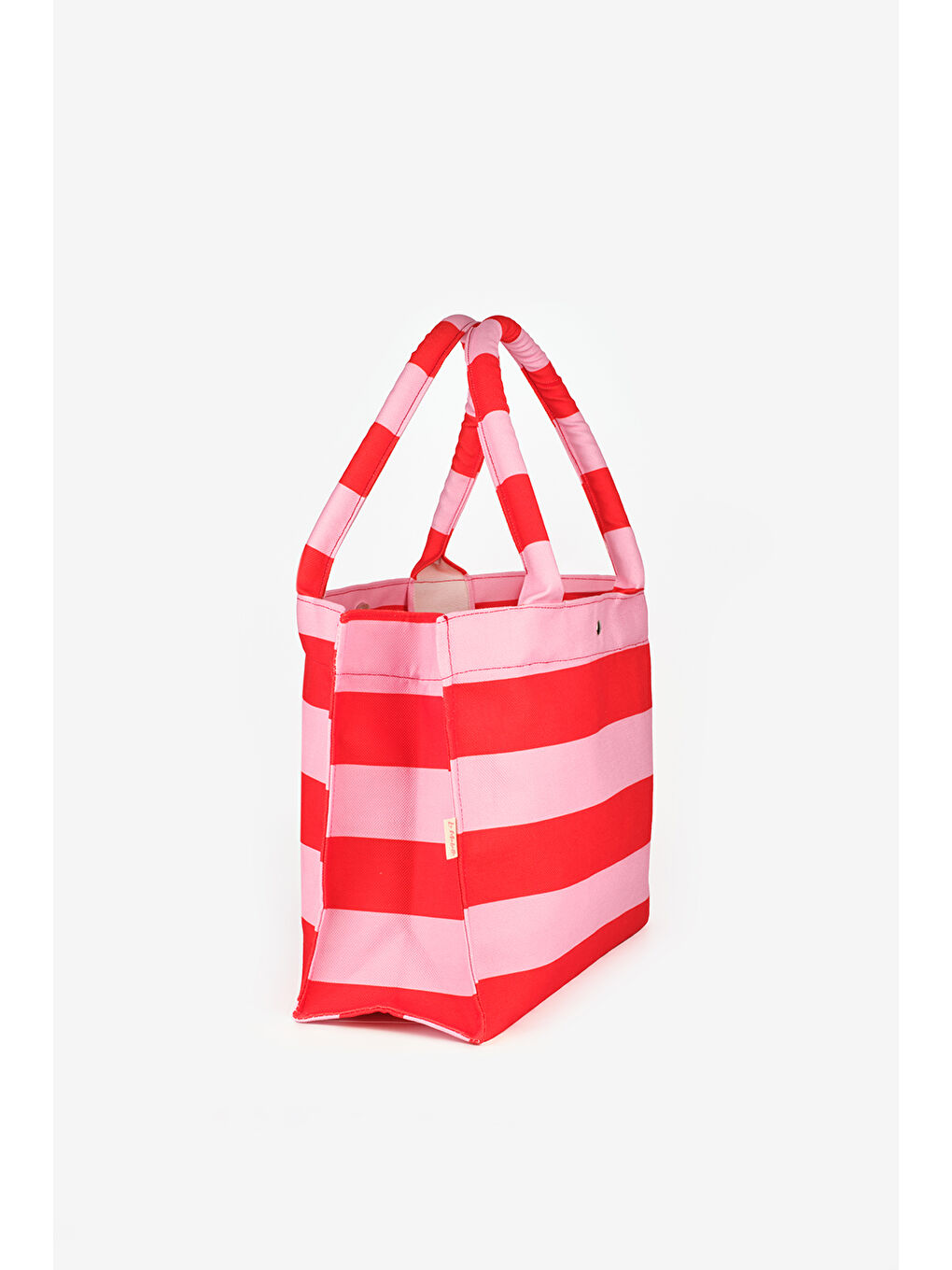 Pembe Çizgili Çocuk Plaj Çantası-1