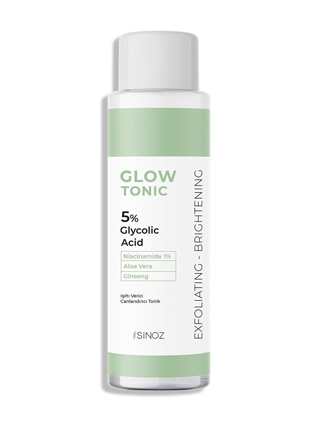 Sinoz Şeffaf Gözenek Sıkılaştırıcı Arındırıcı Canlandırıcı Peeling Etkili Glow Tonik Glycolic Acid %5 200 ml - 4