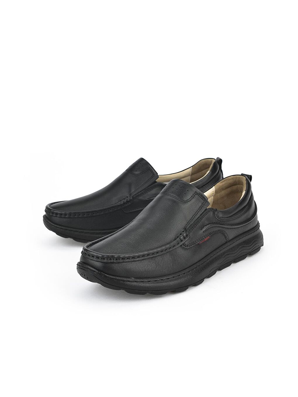 Erkek Hakiki Deri Ayakkabı 131484 802 Siyah-4