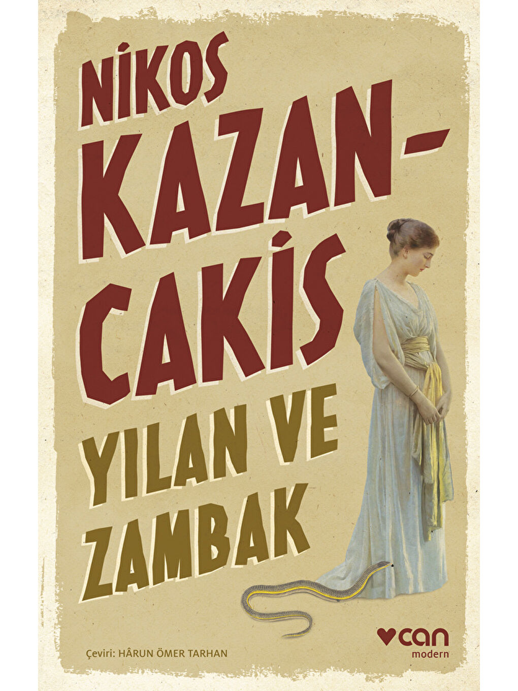 Can Yayınları Renksiz Yılan ve Zambak