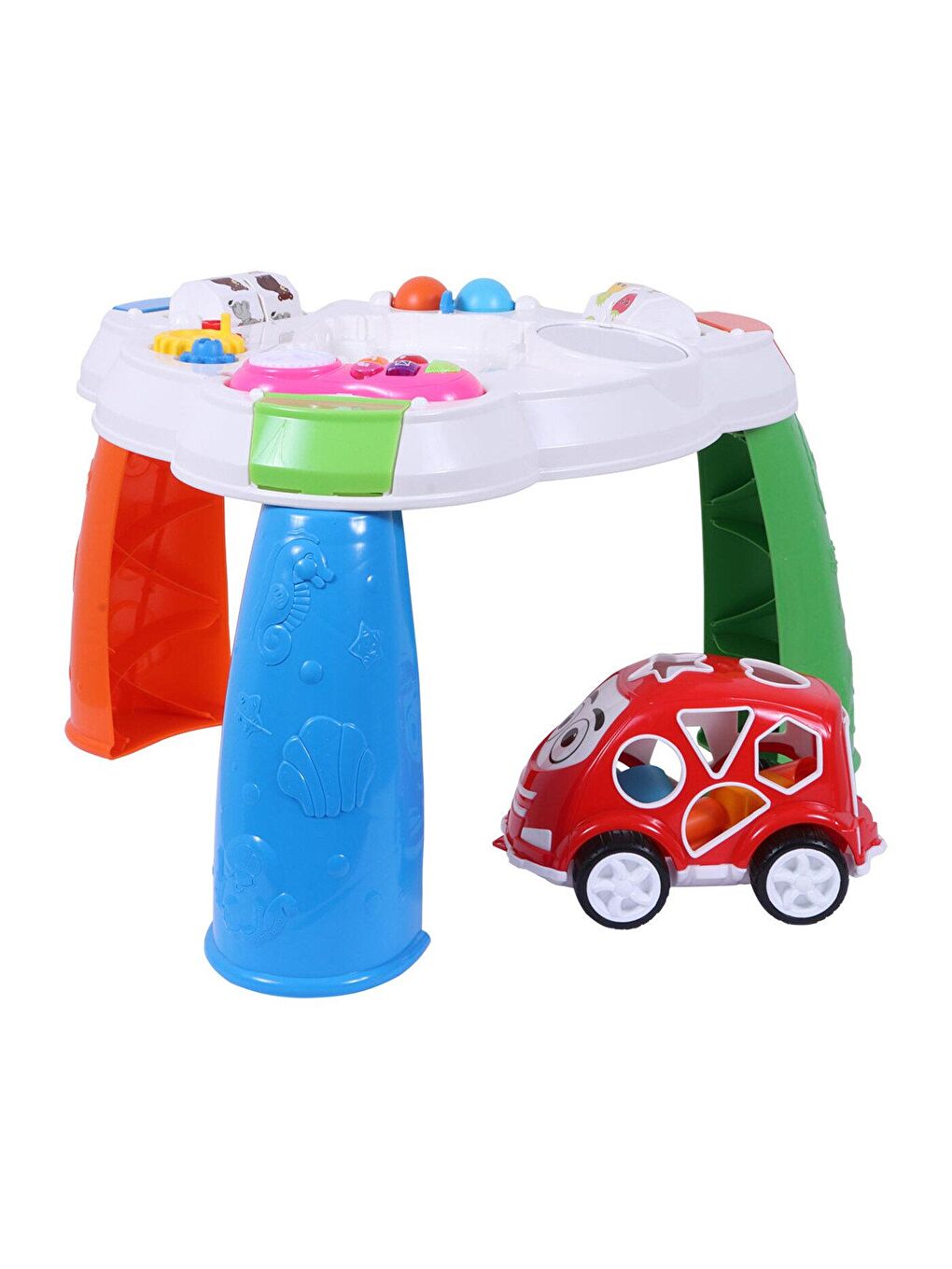 Ogi Mogi Toys Beyaz Aktivite Oyun Masası - 2