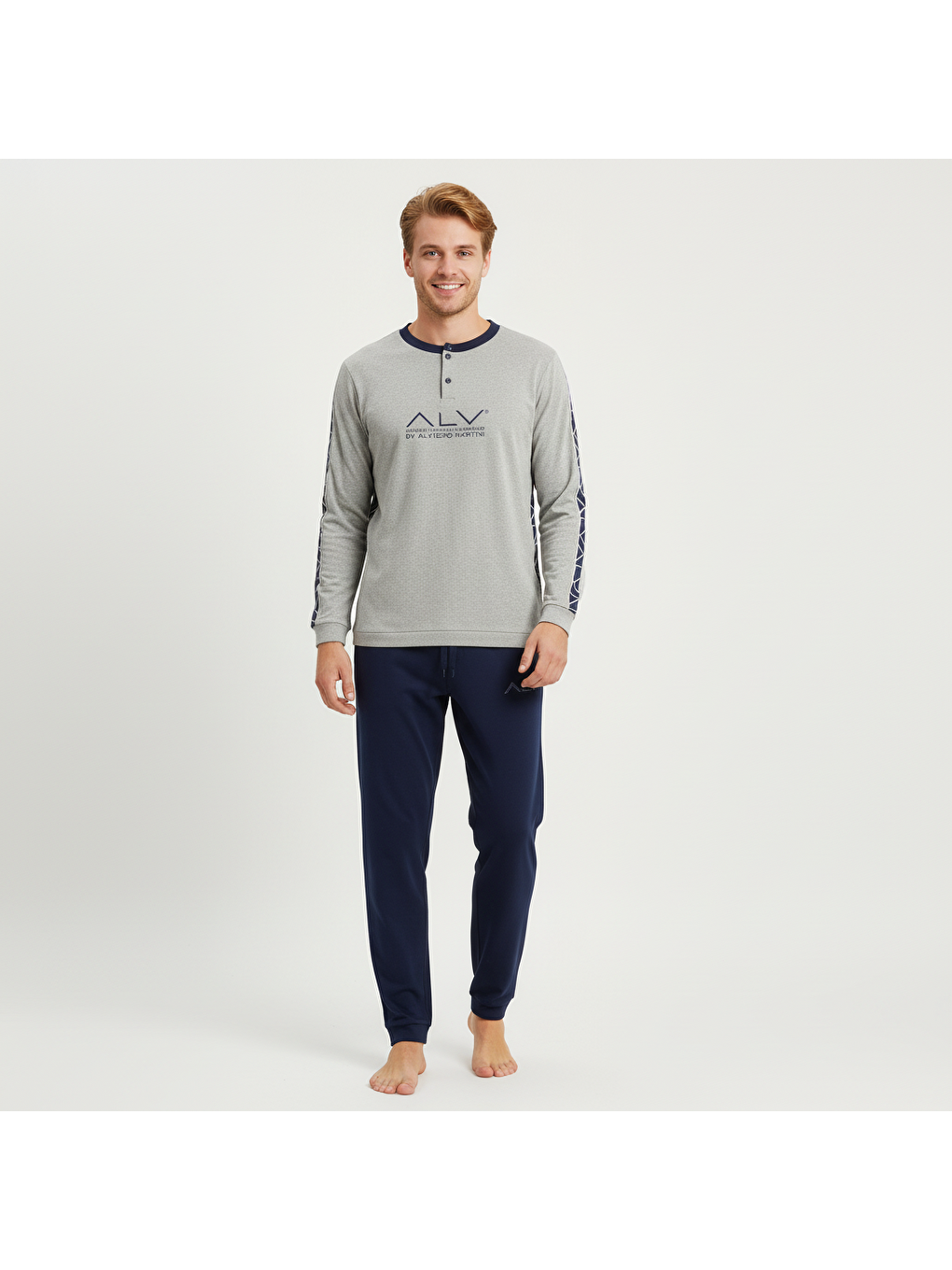 Karışık Erkek Pamuklu Bohçalık Ve Çeyizlik 4 Adet 2'li Pijama Takımı Bb2238-4