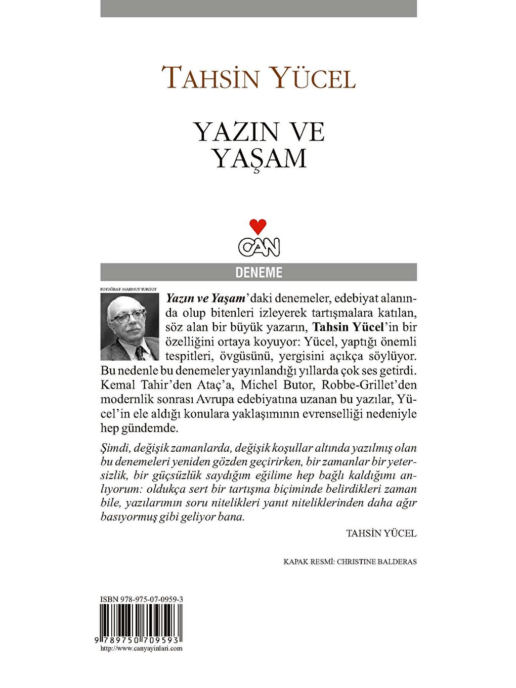 Can Yayınları Renksiz Yazın ve Yaşam - 2