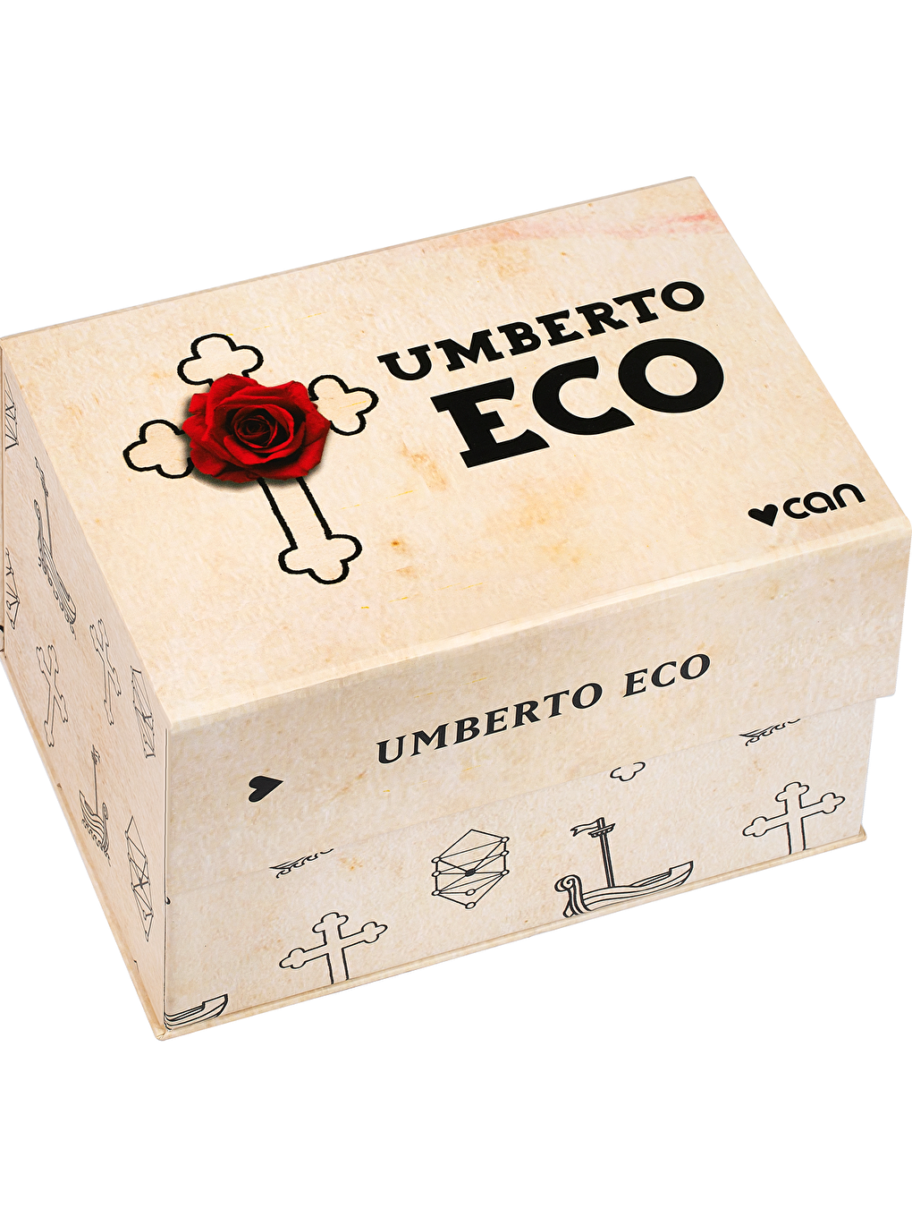 Can Yayınları Renksiz Umberto Eco - Kutulu Özel Set - 1