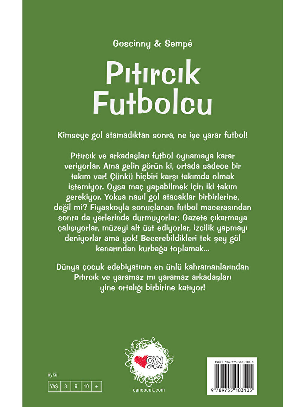 Can Çocuk Yayınları Renksiz Pıtırcık Futbolcu - 2