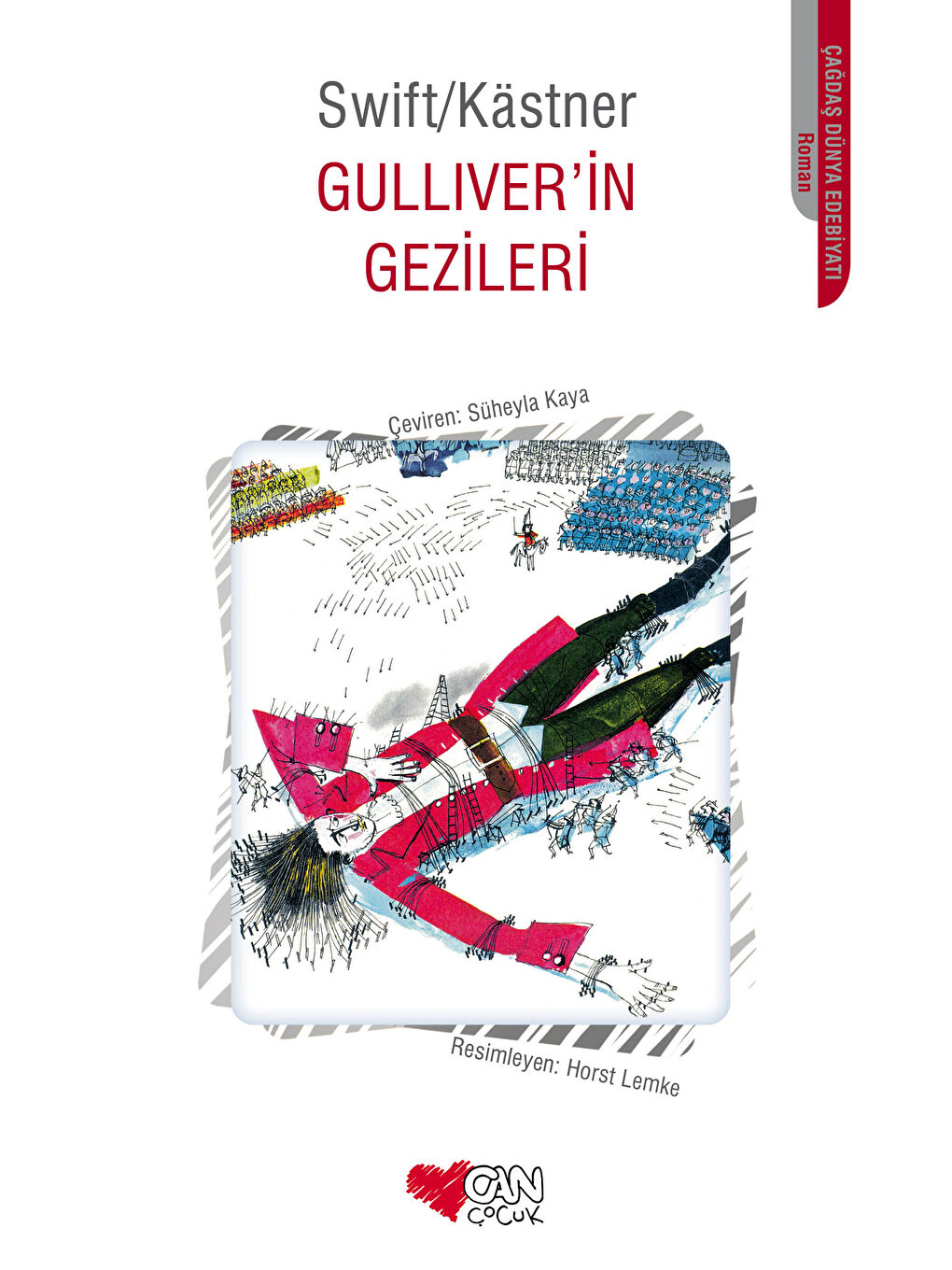 Can Çocuk Yayınları Renksiz Gulliver'in Gezileri