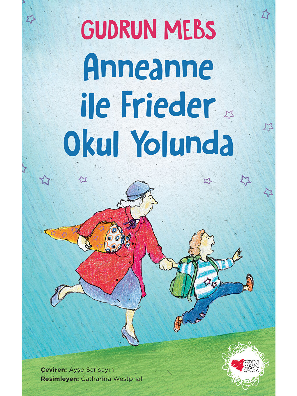 Can Çocuk Yayınları Renksiz Anneanne ile Frieder Okul Yolunda