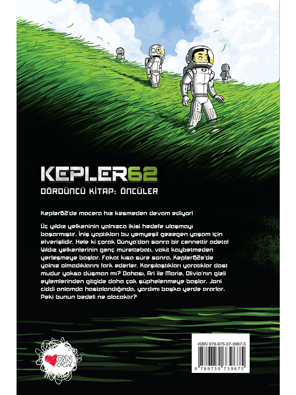 Can Çocuk Yayınları Renksiz Kepler62: Öncüler - 1