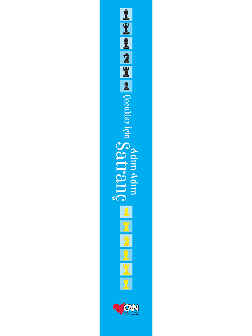 Can Çocuk Yayınları Renksiz Çocuklar İçin Adım Adım Satranç - 1
