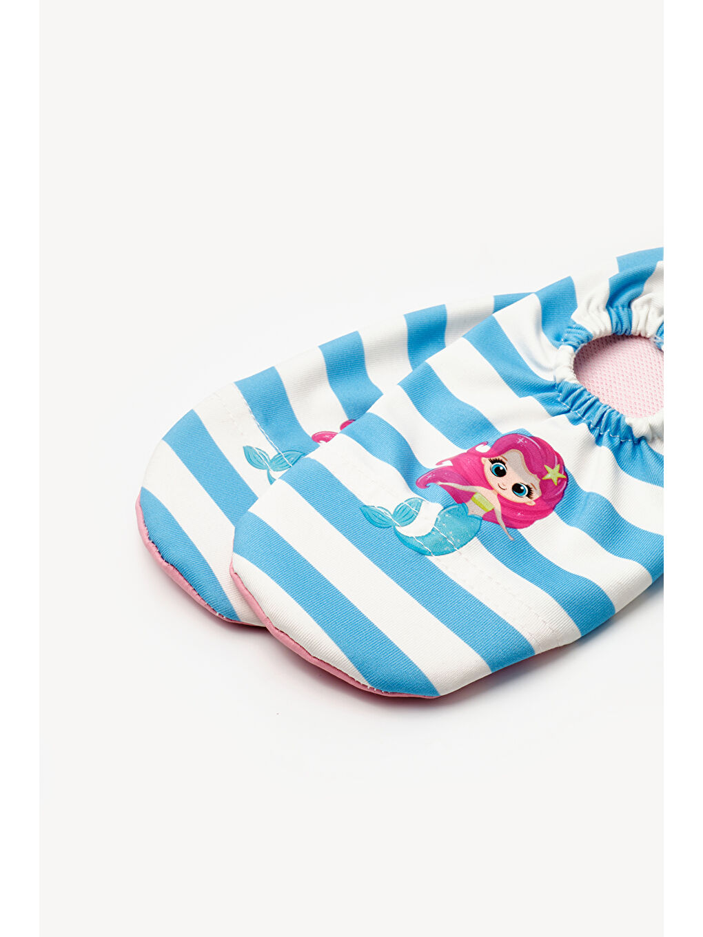 Mavi Deniz Kızı Desenli Kız Çocuk Deniz Ve Havuz Ayakkabısı-1