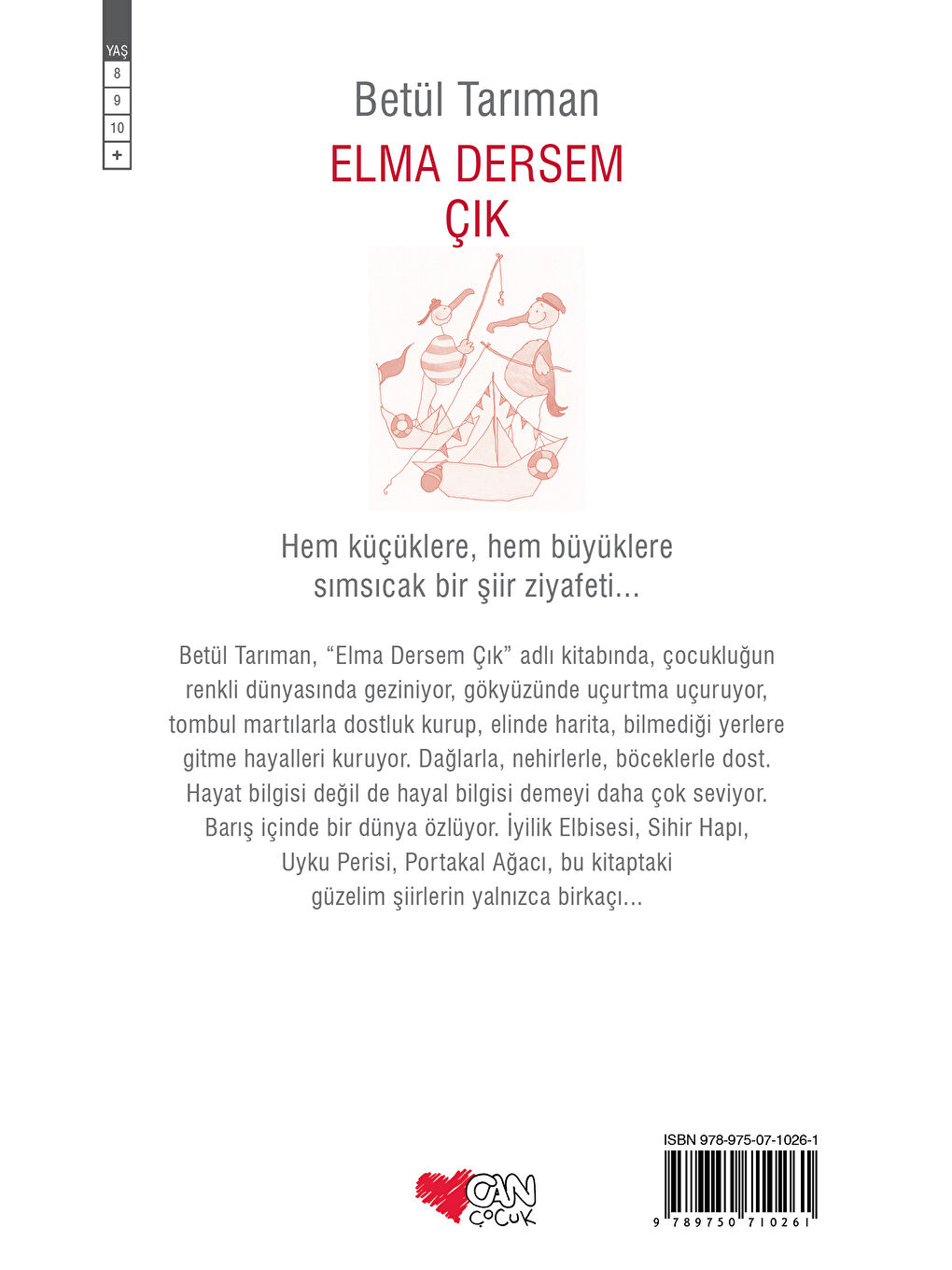 Can Çocuk Yayınları Renksiz Elma Dersem Çık-Betül Tarıman - 1