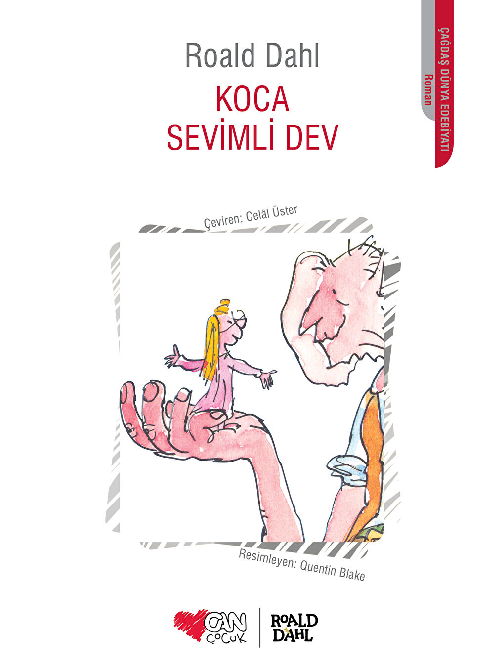 Can Çocuk Yayınları Renksiz Koca Sevimli Dev-Roald Dahl