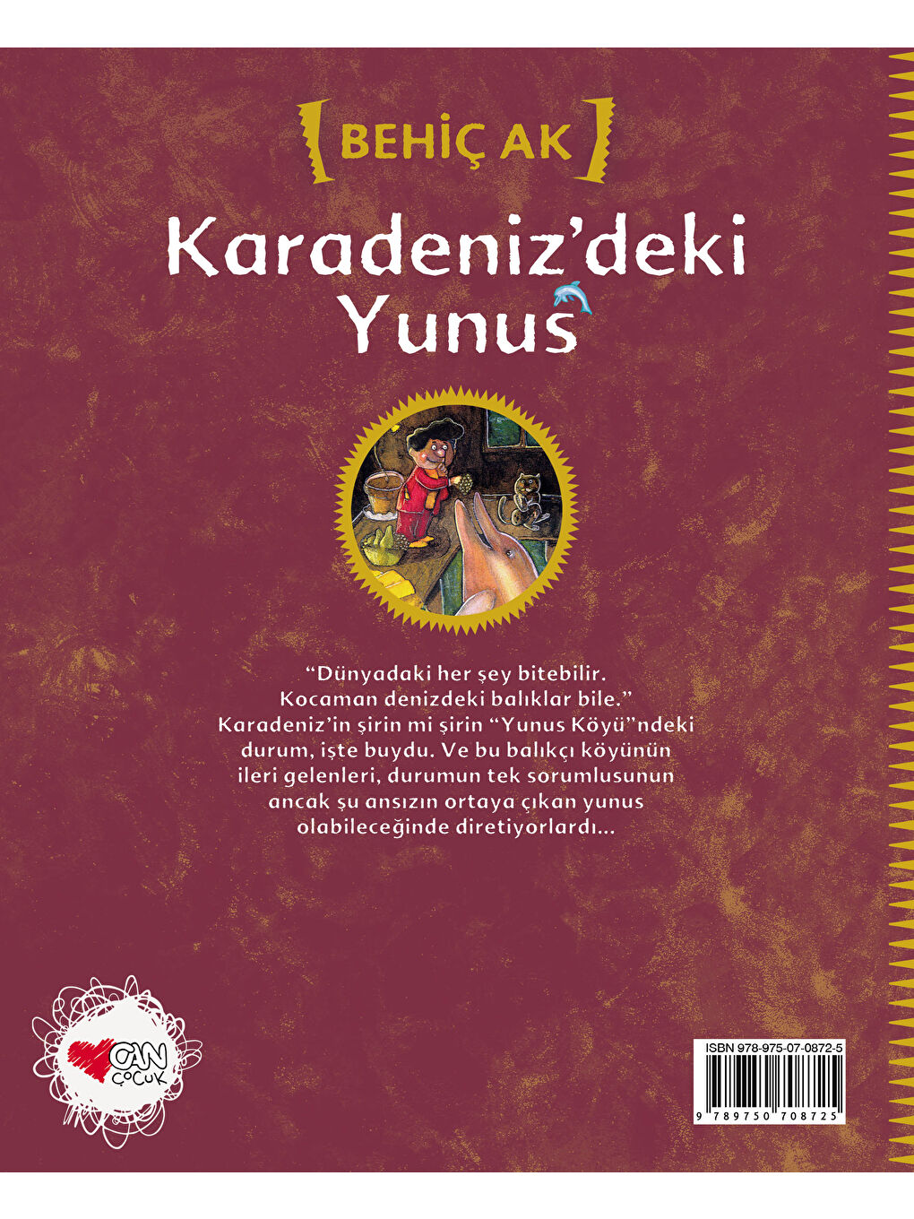 Can Çocuk Yayınları Renksiz Karadeniz’deki Yunus - 2