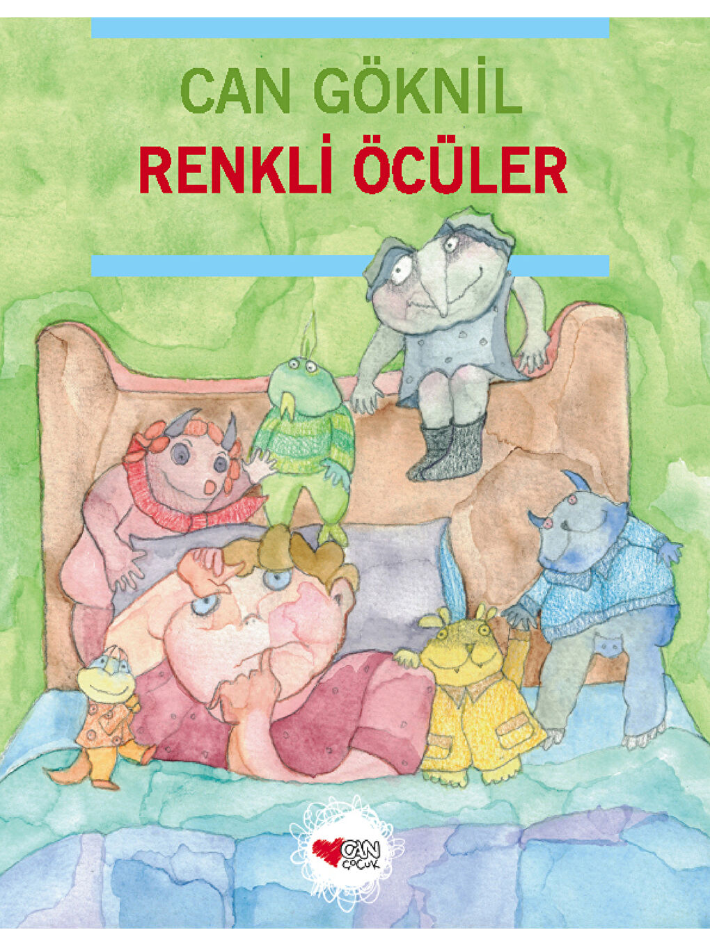 Can Çocuk Yayınları Renksiz Renkli Öcüler