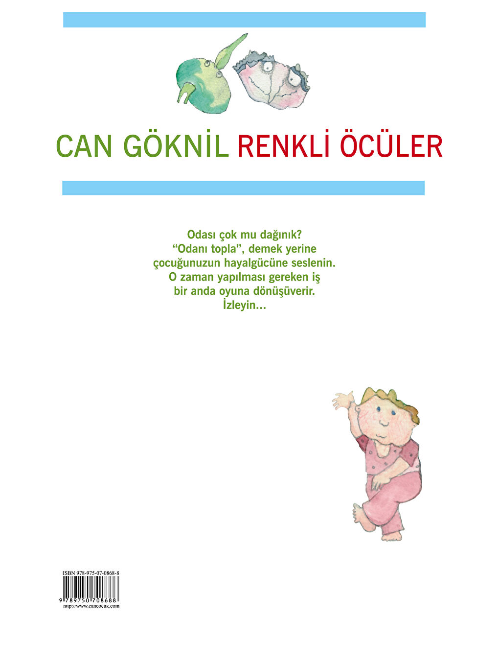 Can Çocuk Yayınları Renksiz Renkli Öcüler - 1