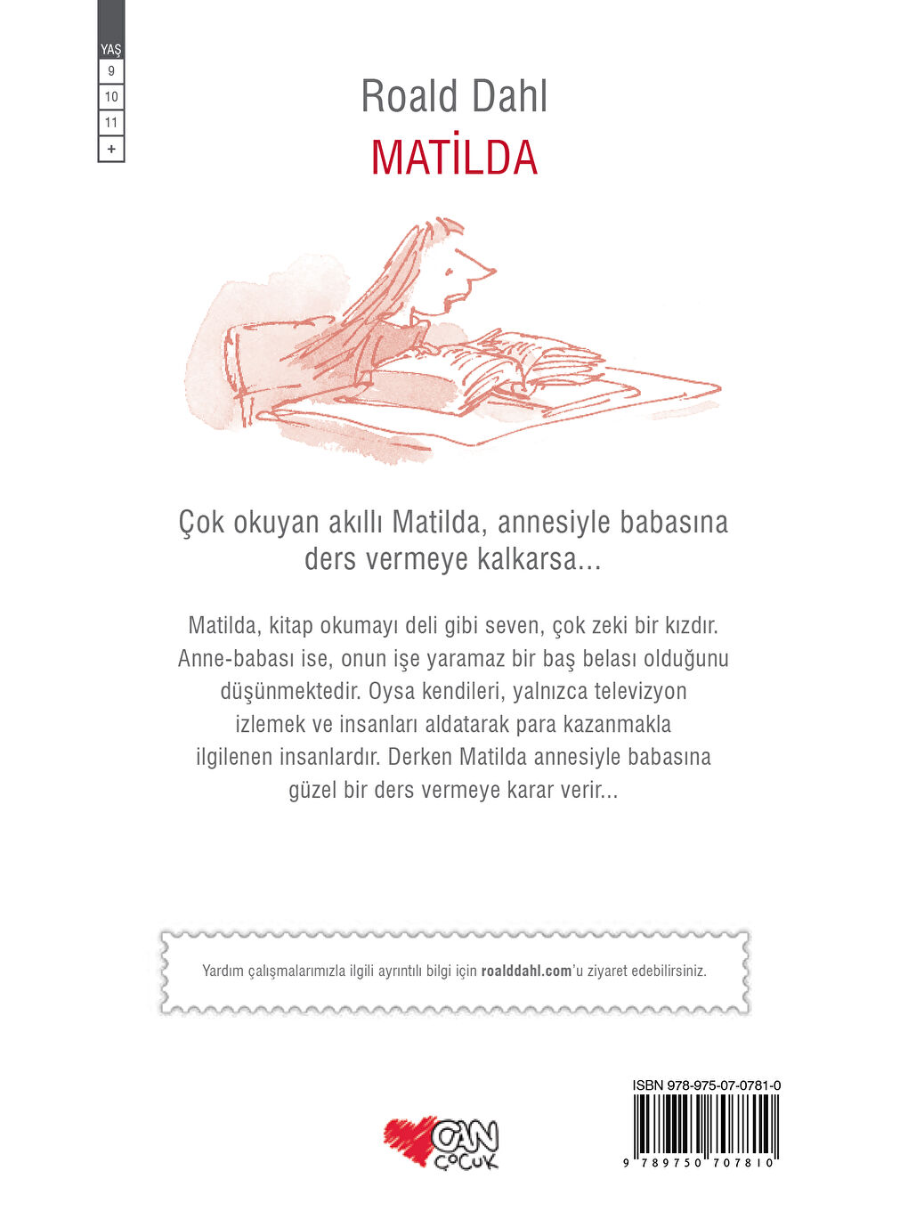 Can Çocuk Yayınları Matilda-Roald Dahl - 1