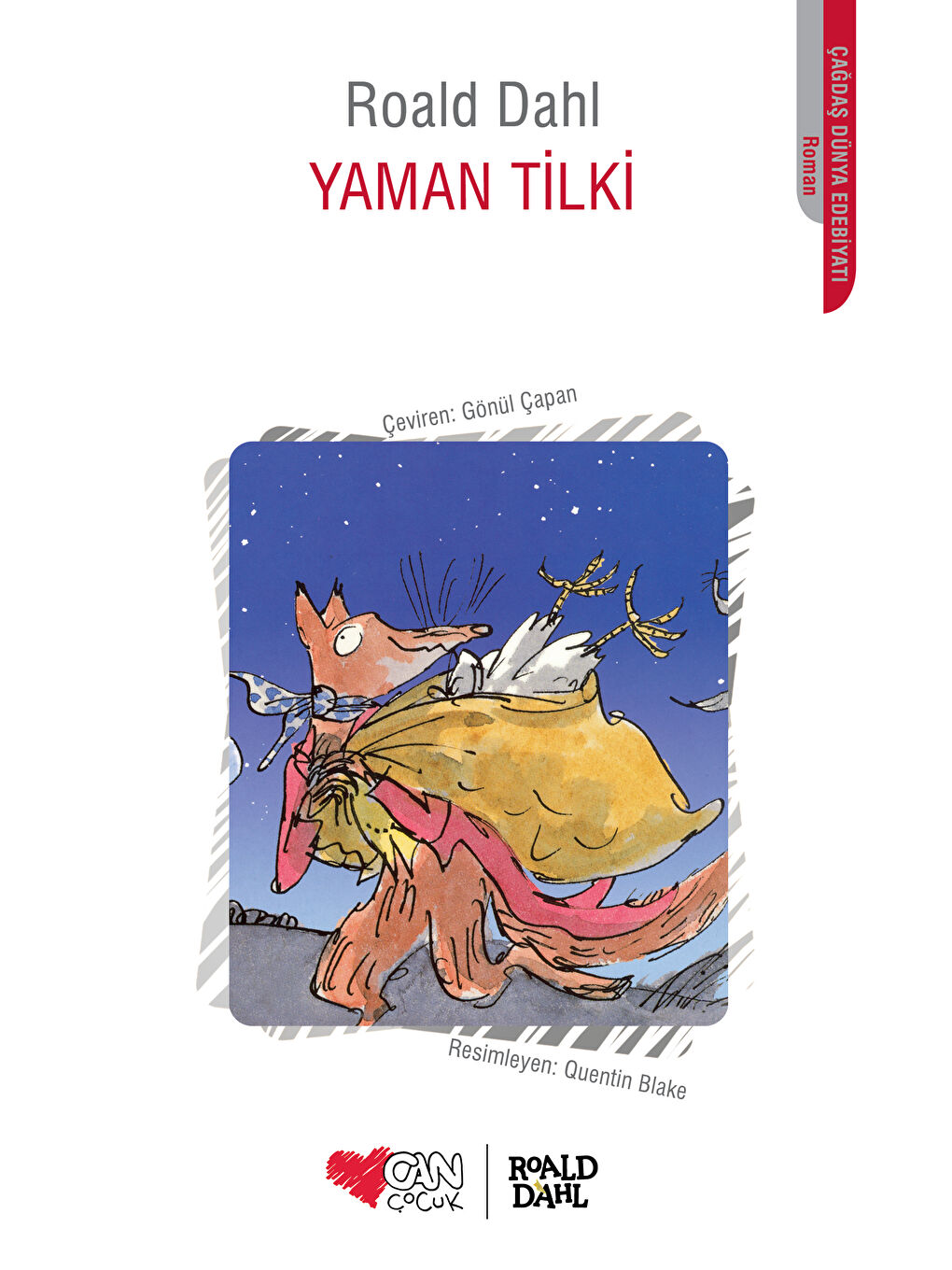 Can Çocuk Yayınları Renksiz Yaman Tilki-Roald Dahl