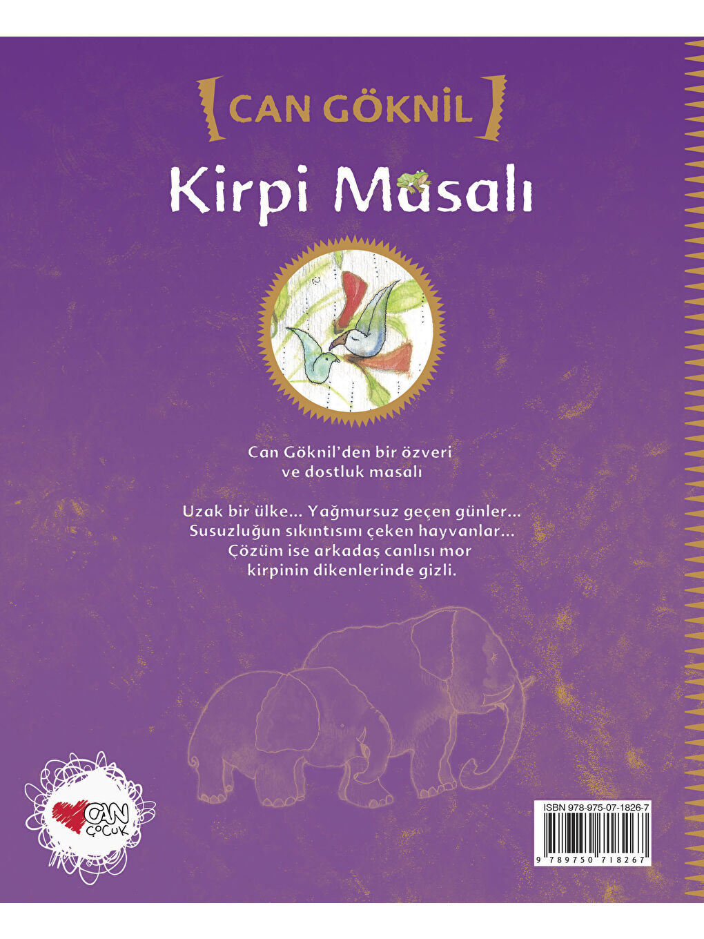 Can Çocuk Yayınları Kirpi Masalı - 1