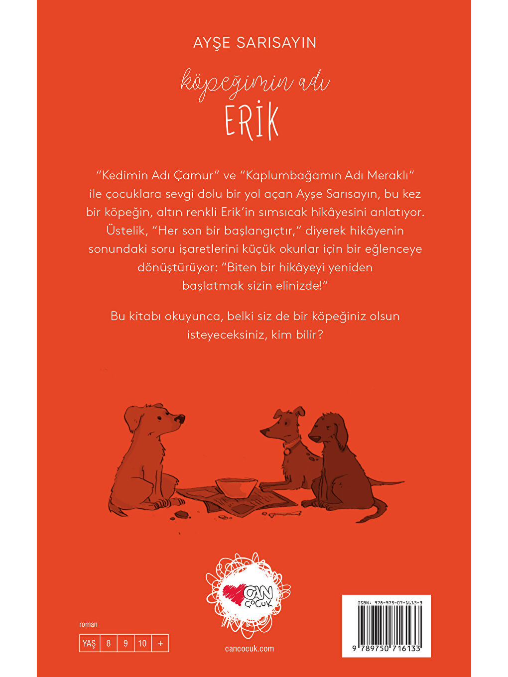 Can Çocuk Yayınları Köpeğimin Adı Erik - 1