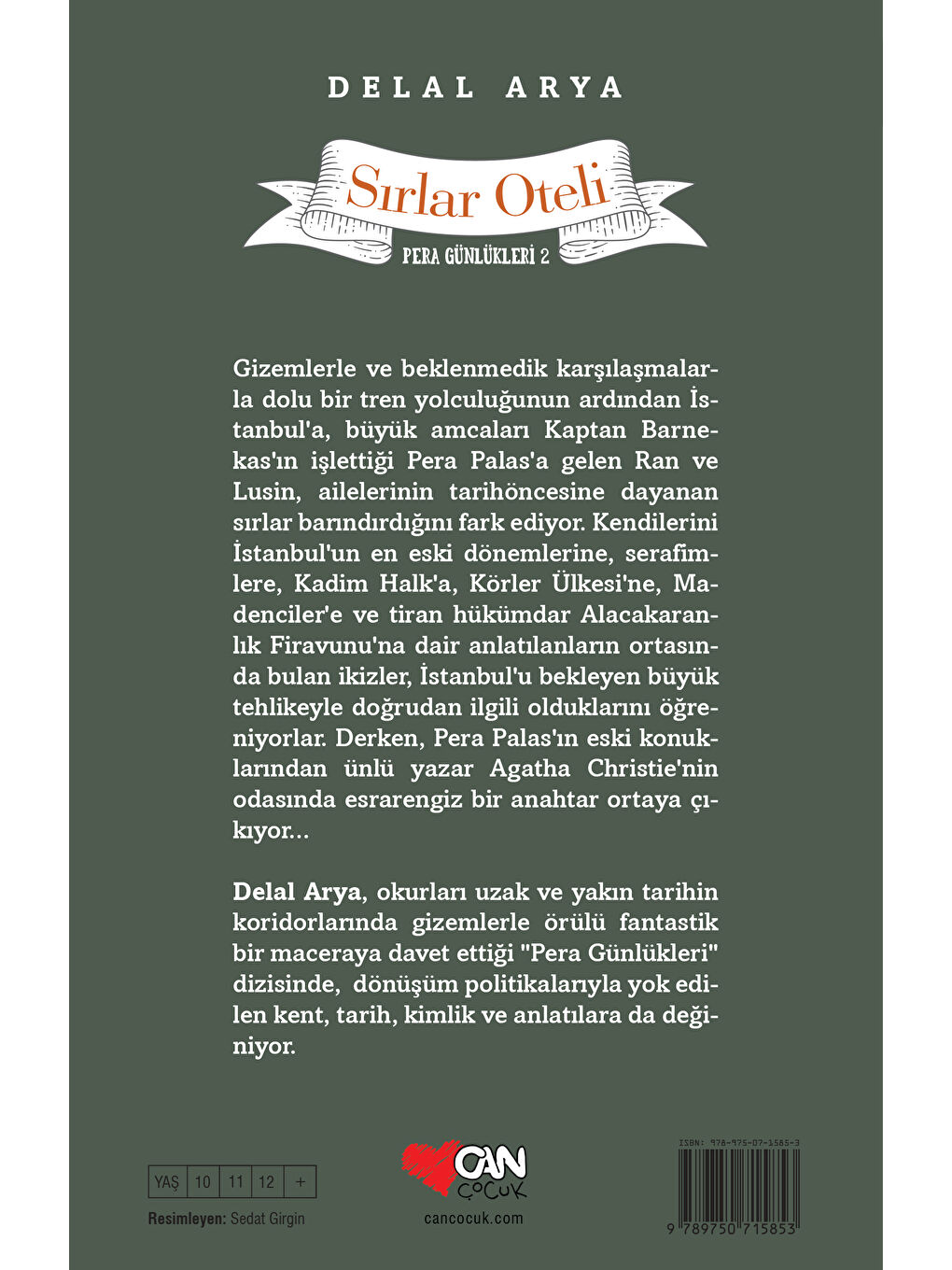 Can Çocuk Yayınları Sırlar Oteli-Delal Arya - 1