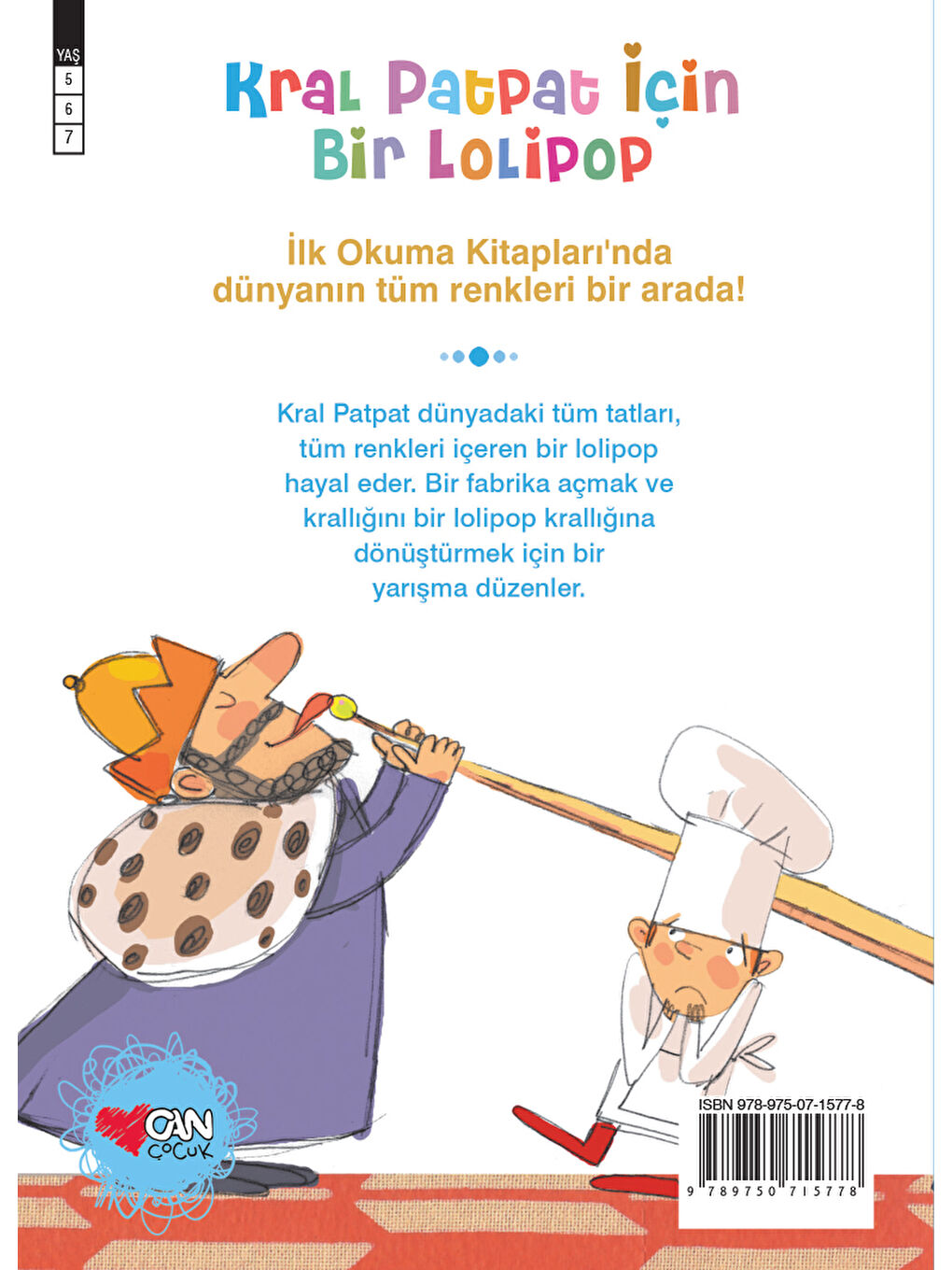 Can Çocuk Yayınları Kral Patpat için Bir Lolipop - 2