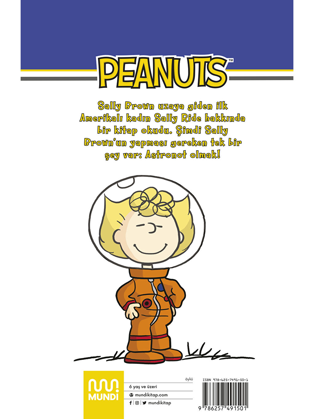 Mundi Renksiz Astronot Sally Brown - 1