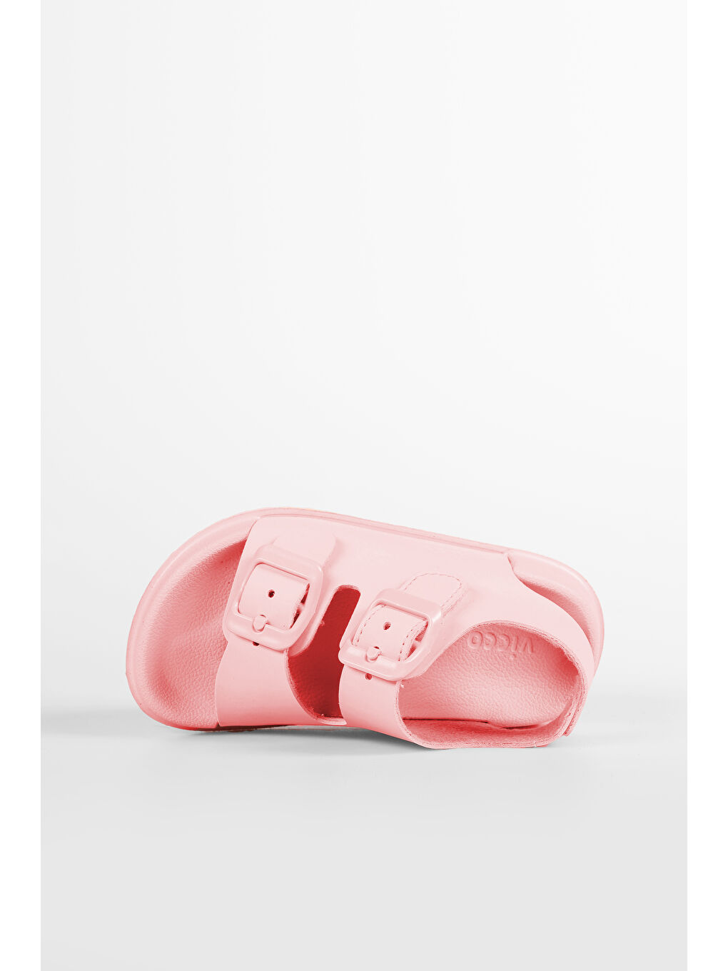 Pembe Miyu Hafif Kız Bebek Pudra Sandalet-5