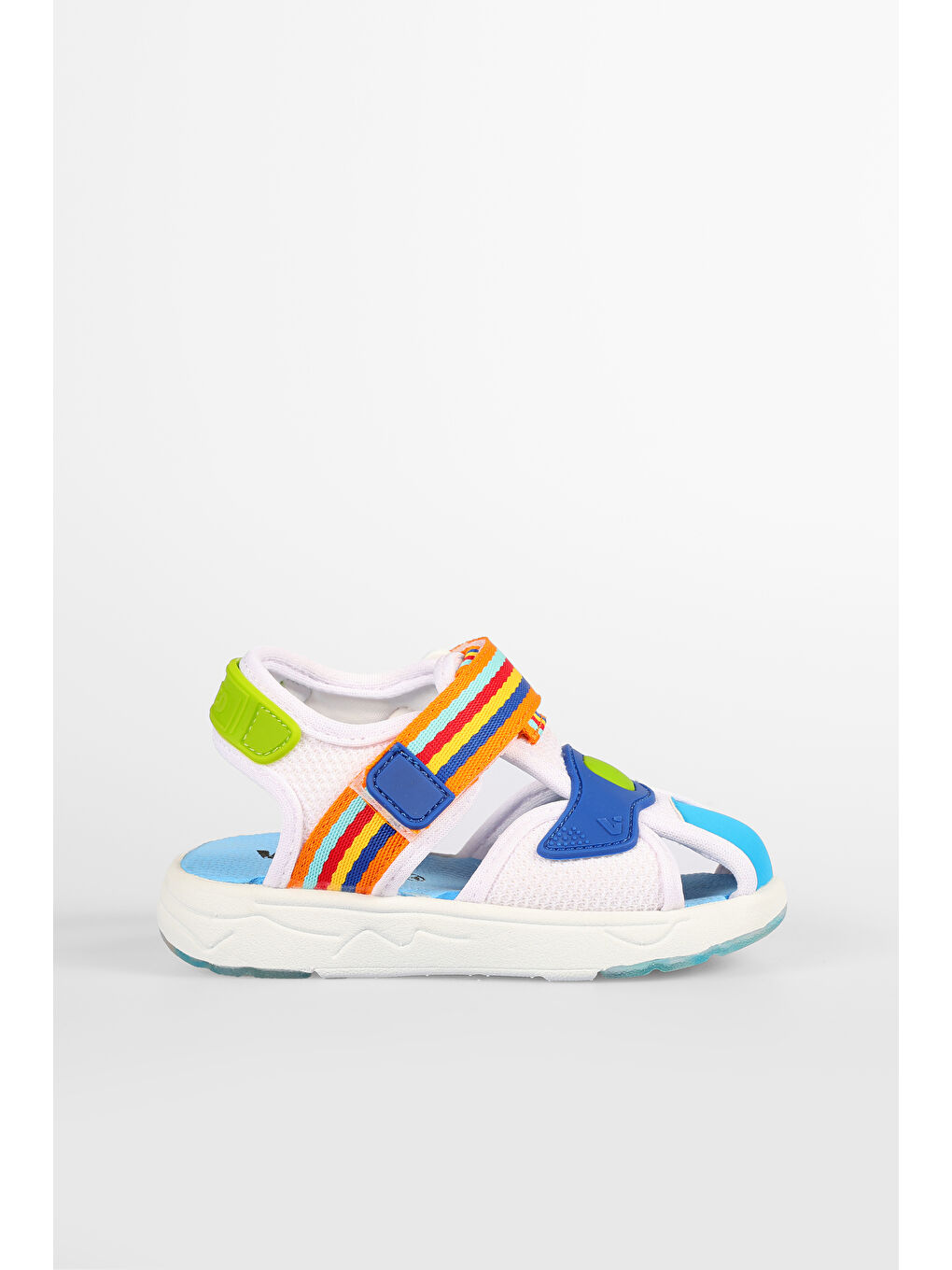 Flow II Hafif Erkek Bebek Beyaz/Saks Mavi Sandalet