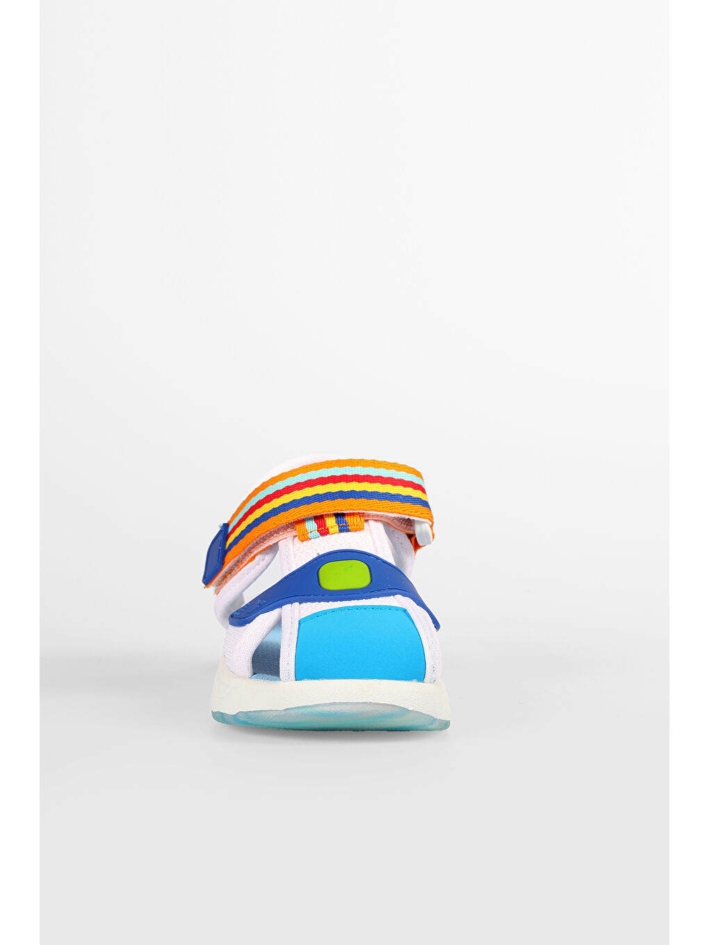 Flow II Hafif Erkek Bebek Beyaz/Saks Mavi Sandalet-3