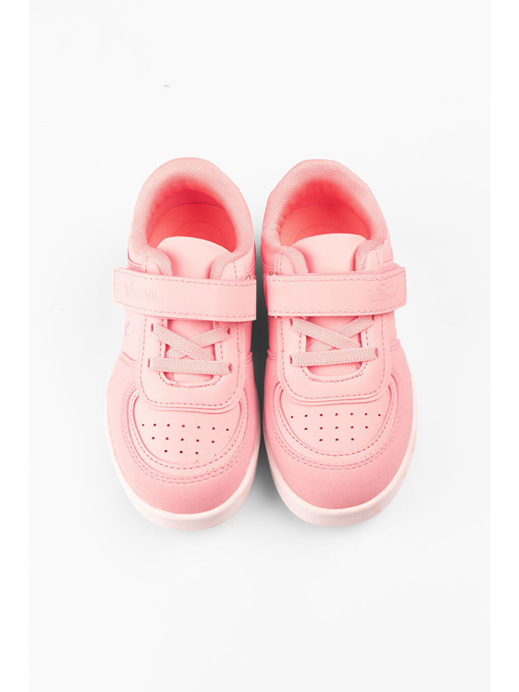 Pembe Sam Işıklı Kız Çocuk Pudra/Pudra Sneaker